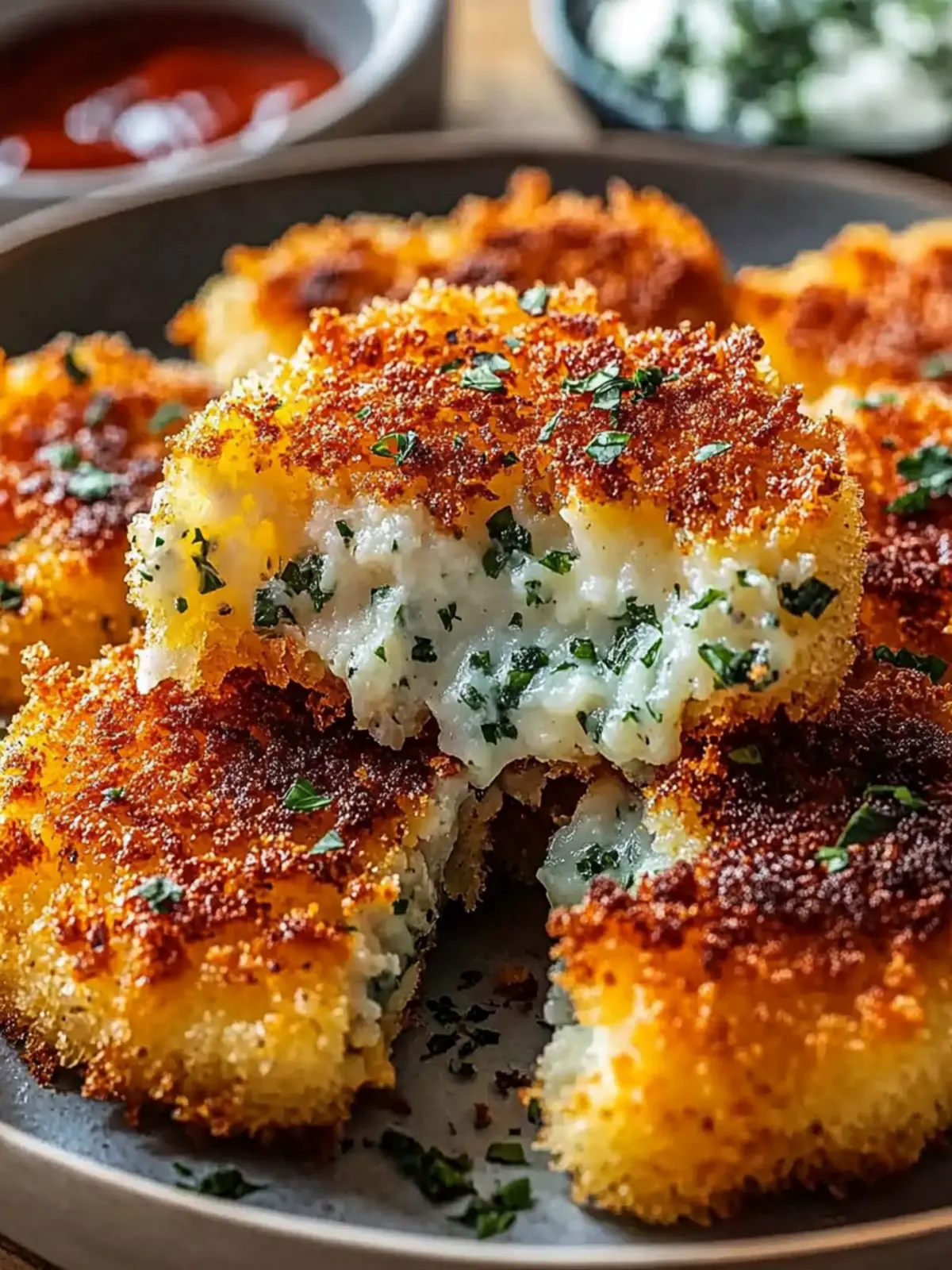 Airfryer Kohlrabi Schnitzel