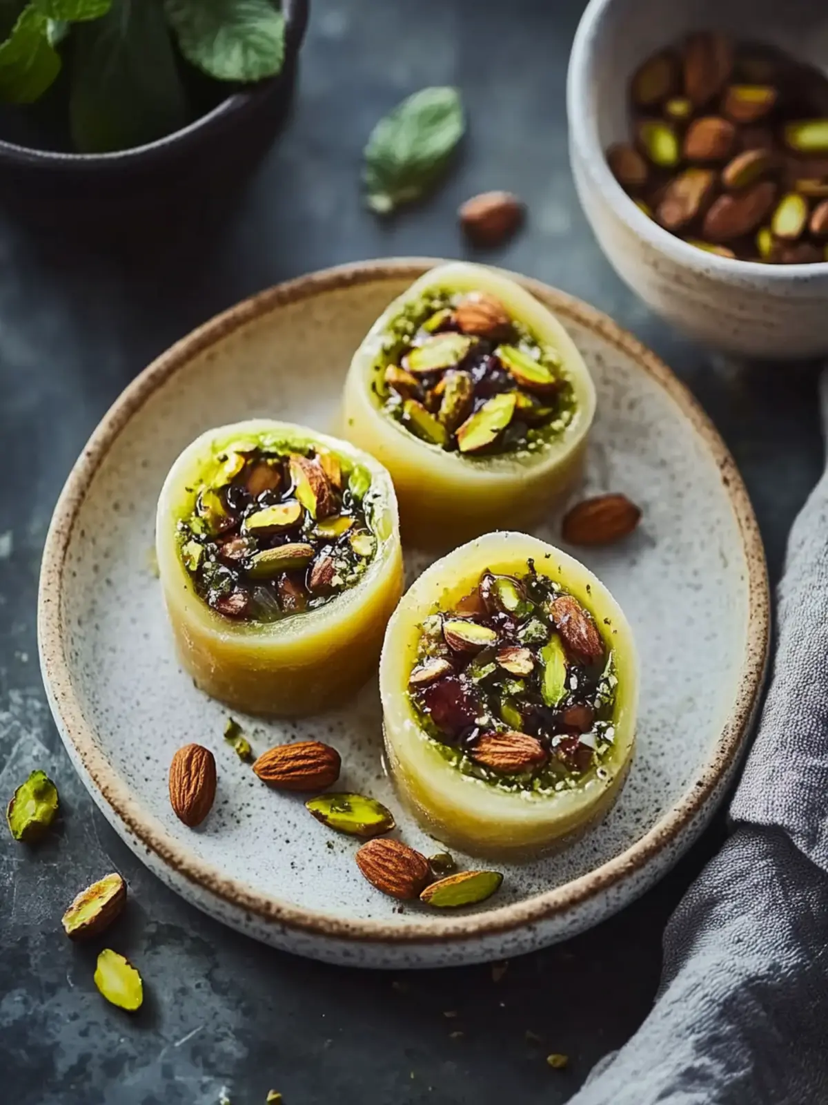 Pistazien- und Zimtbrötchen für dein Gourmet-Brunch