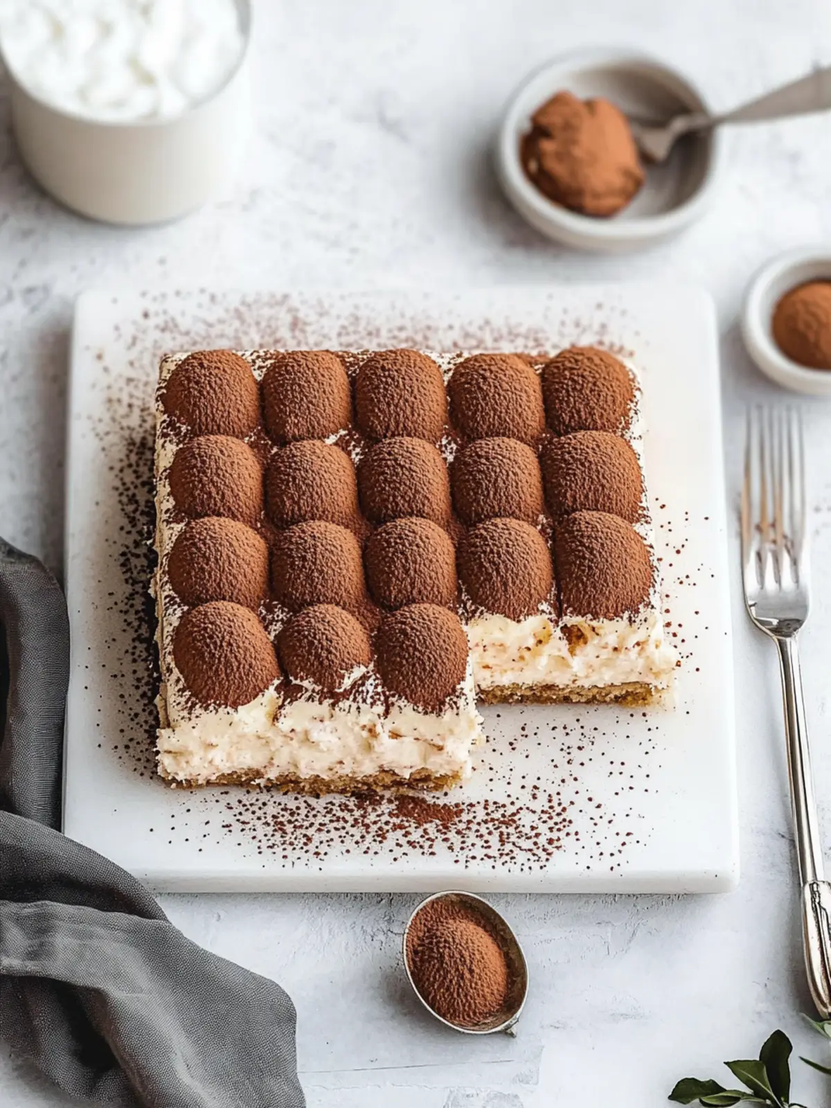 Tiramisu Blechkuchen