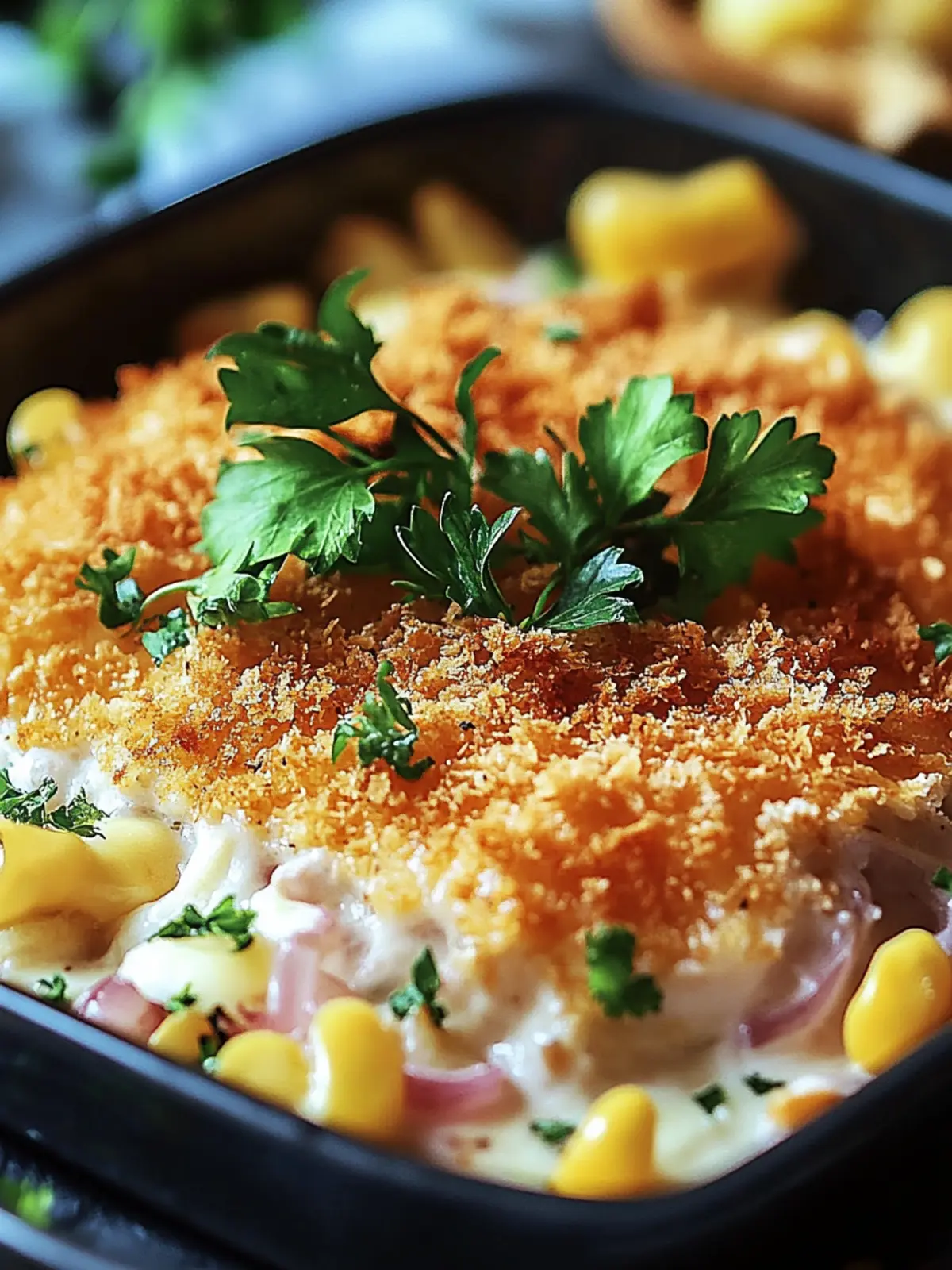 Hühnchen Cordon Bleu Auflauf