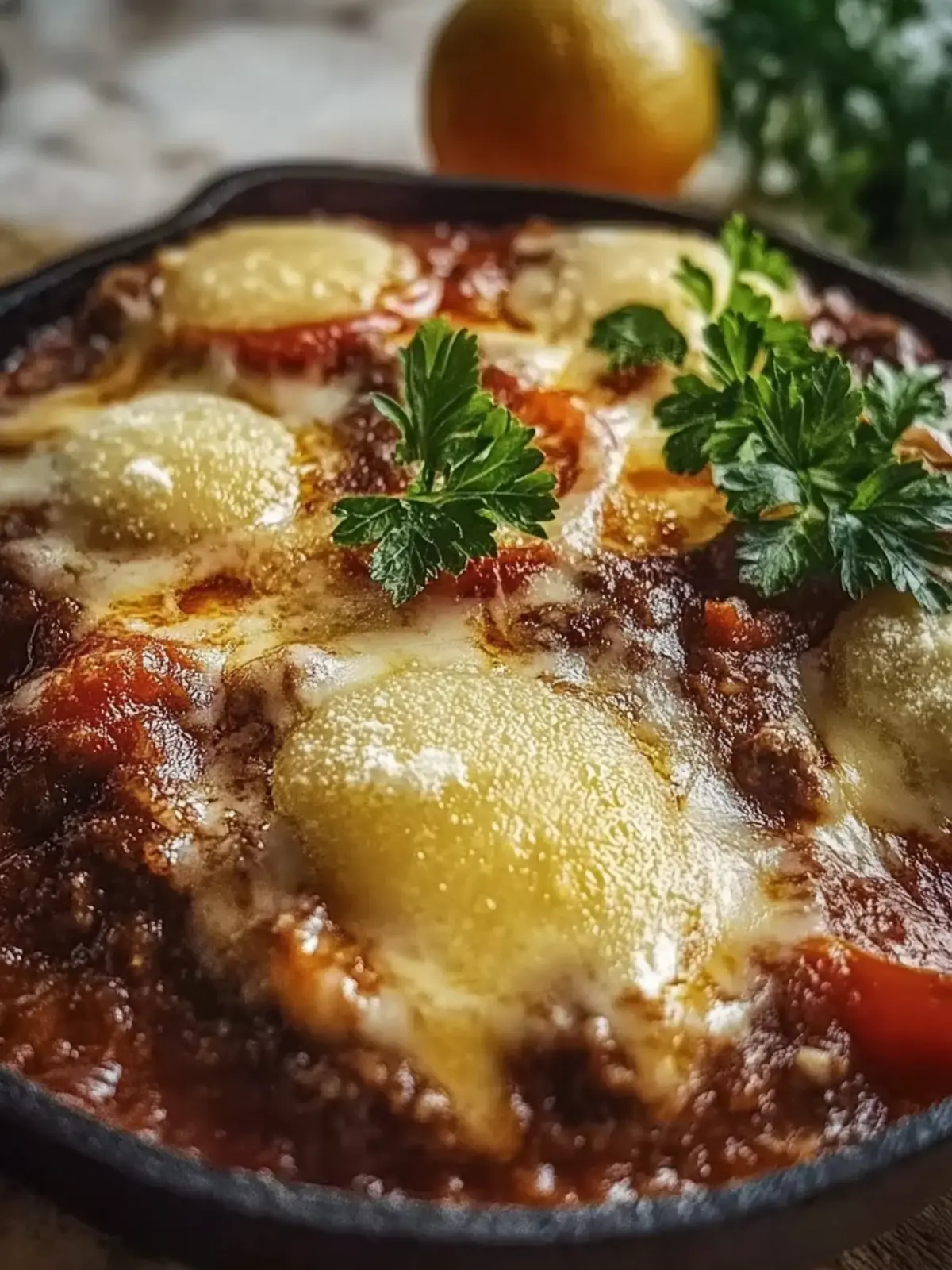 Amish Hamburger Steak Auflauf