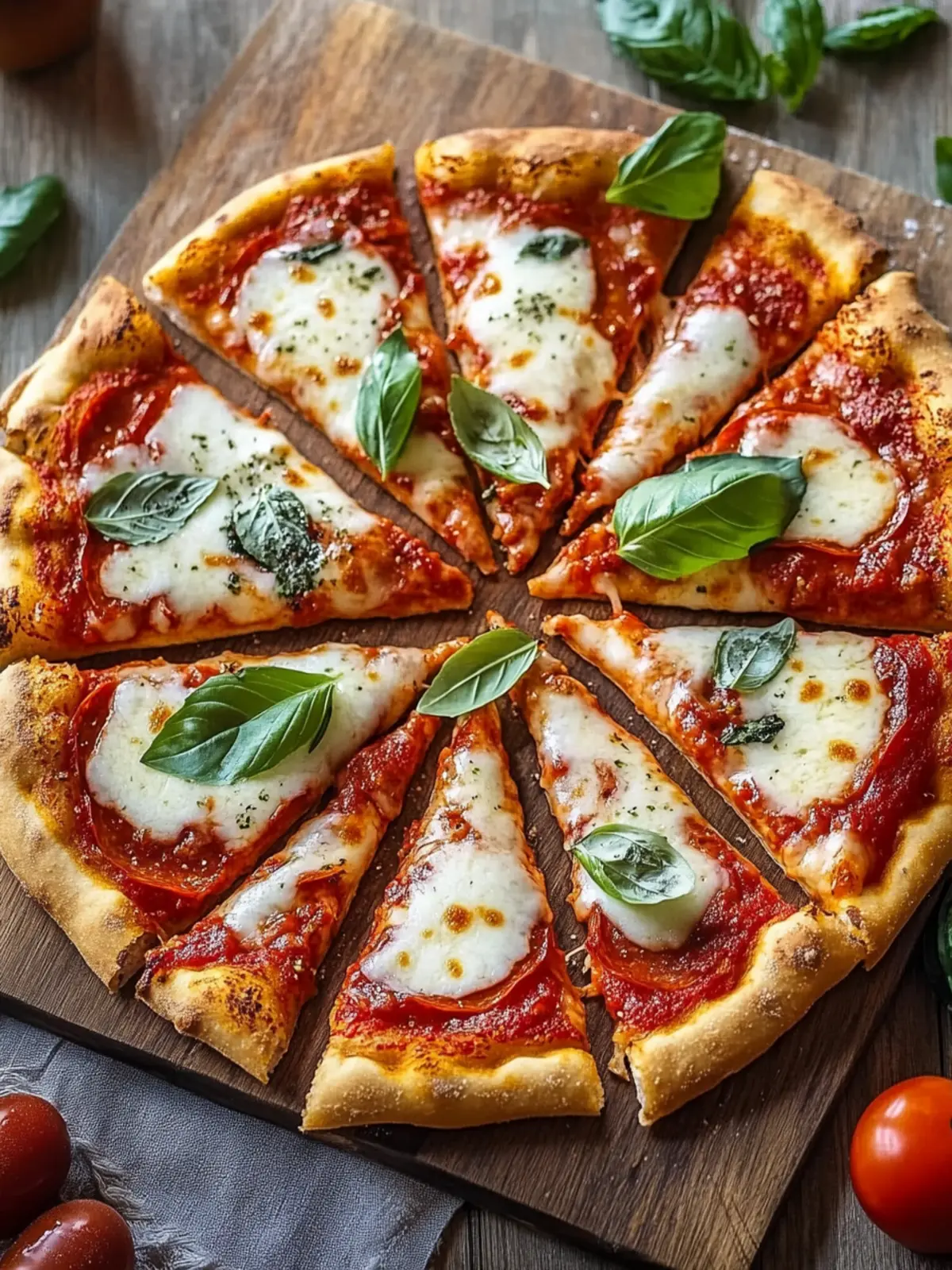 Pizzastangen aus Pizzateig