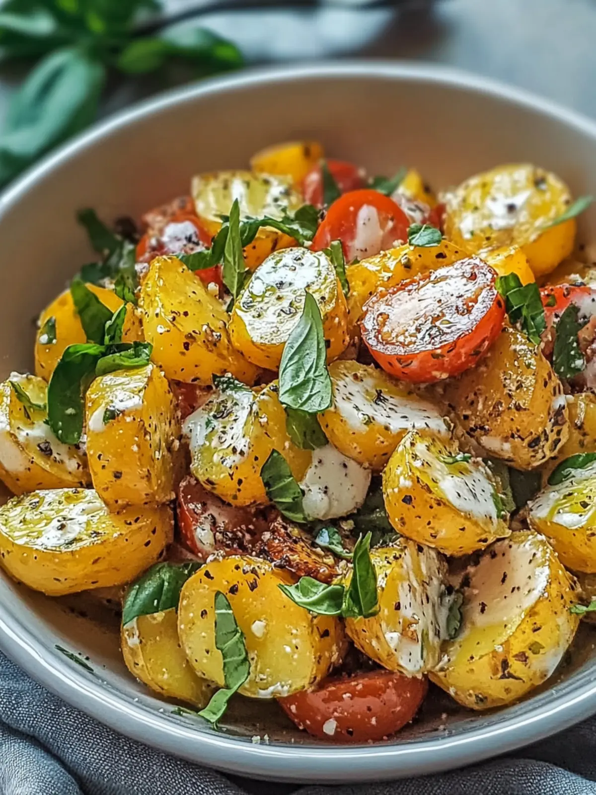 Knuspriger Kartoffelsalat für dein perfektes BBQ