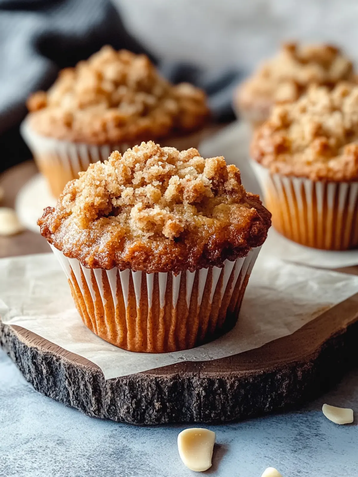 Leckere Kürbis-Zimt-Streusel-Muffins