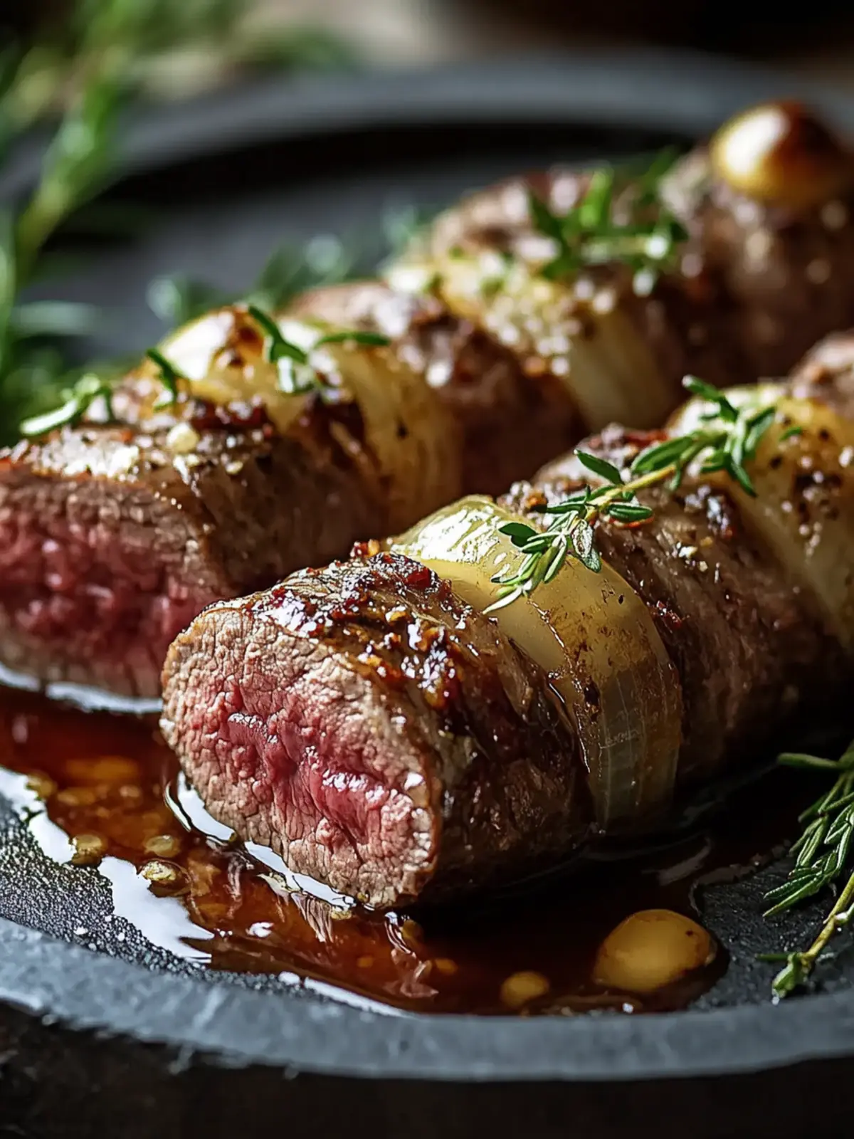 Schlemmende deutsche Rinderrouladen