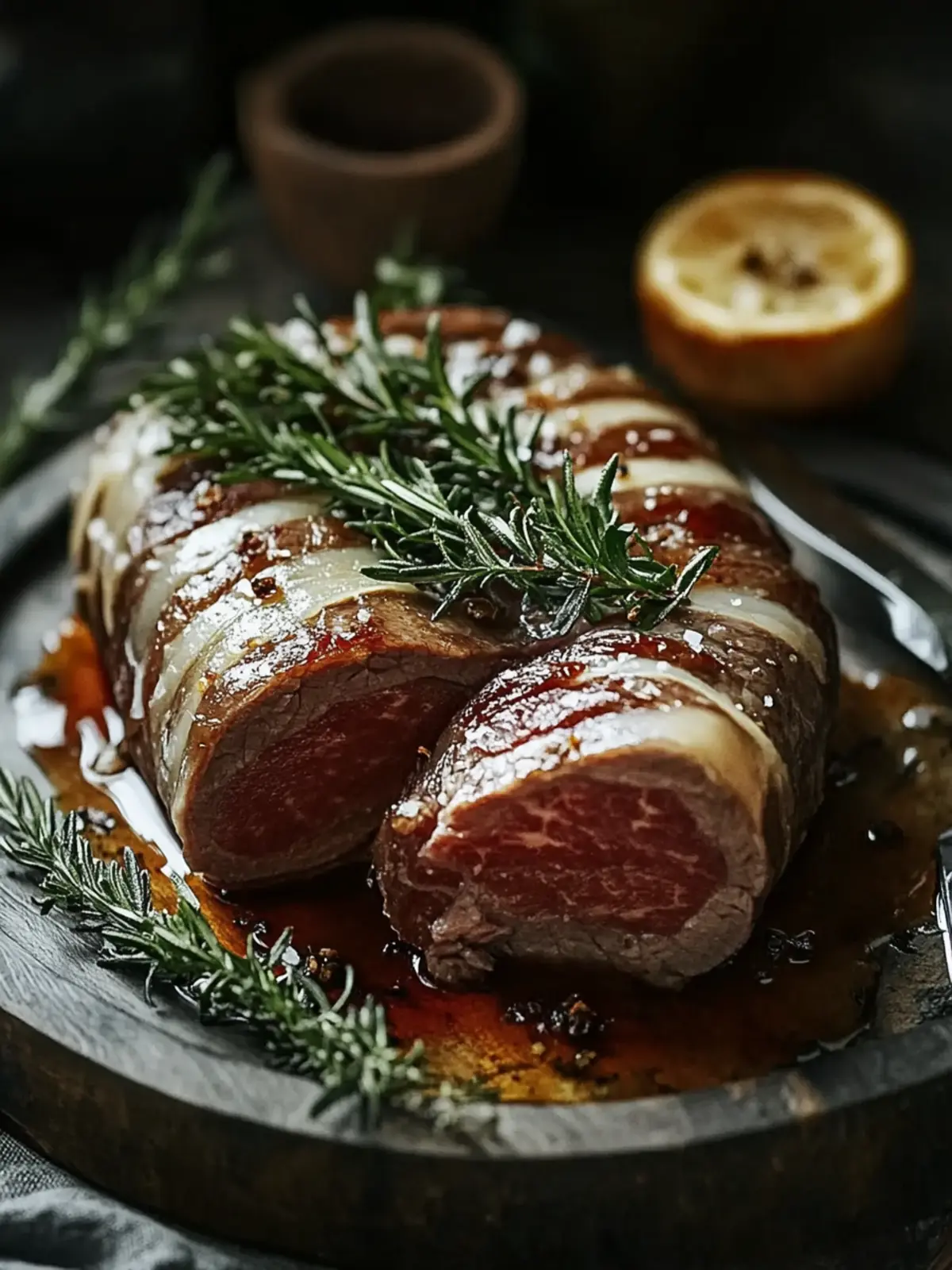 Schlemmende deutsche Rinderrouladen