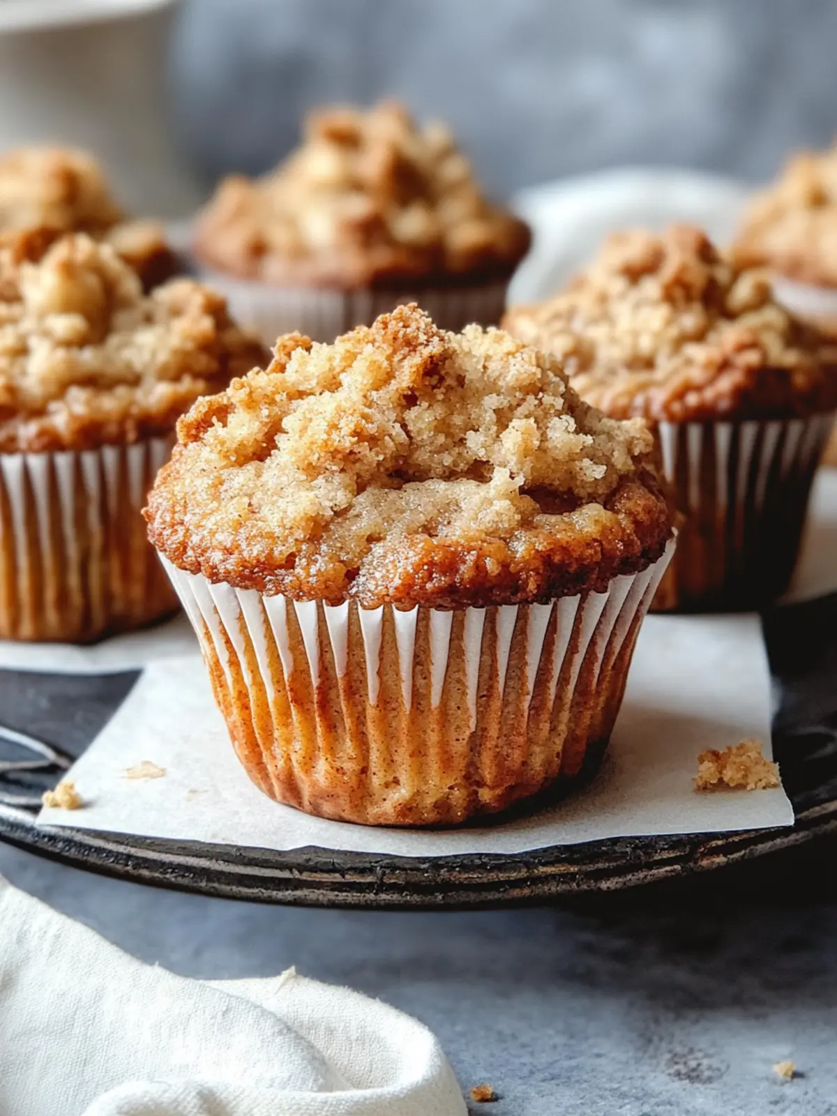 Leckere Kürbis-Zimt-Streusel-Muffins