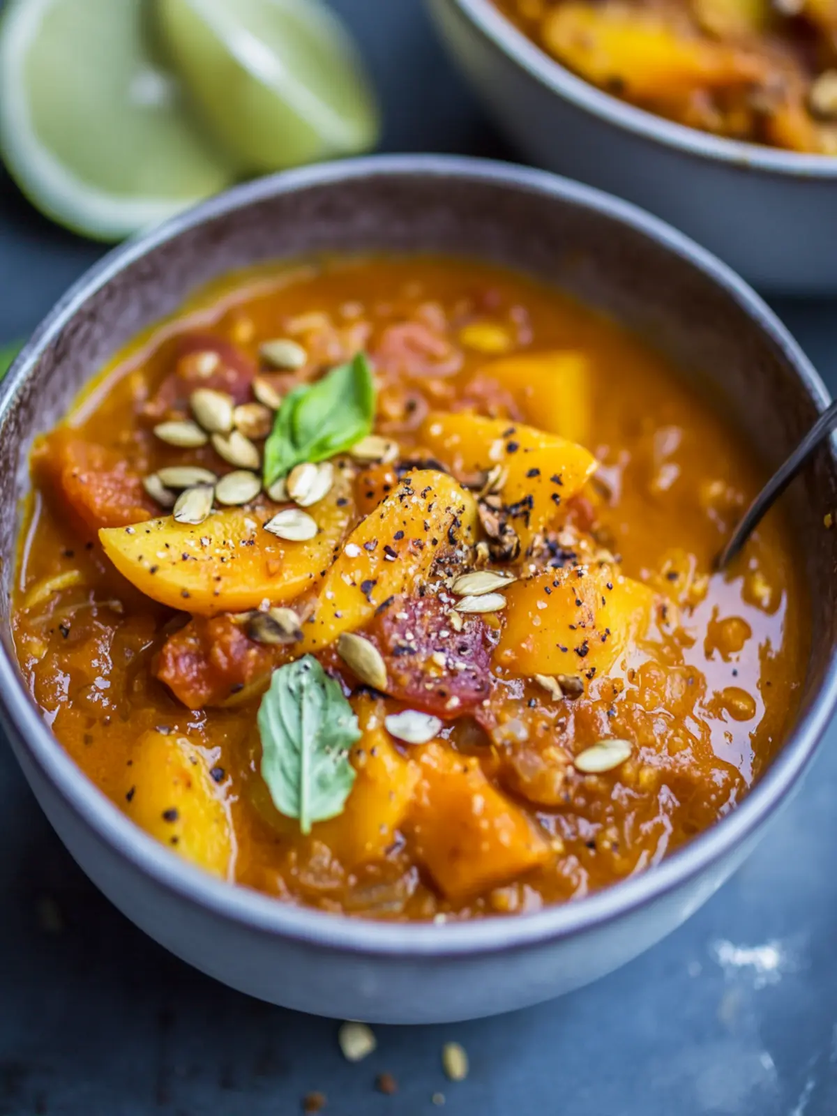 Einfacher tröstlicher Slow Cooker Gemüse-Eintopf