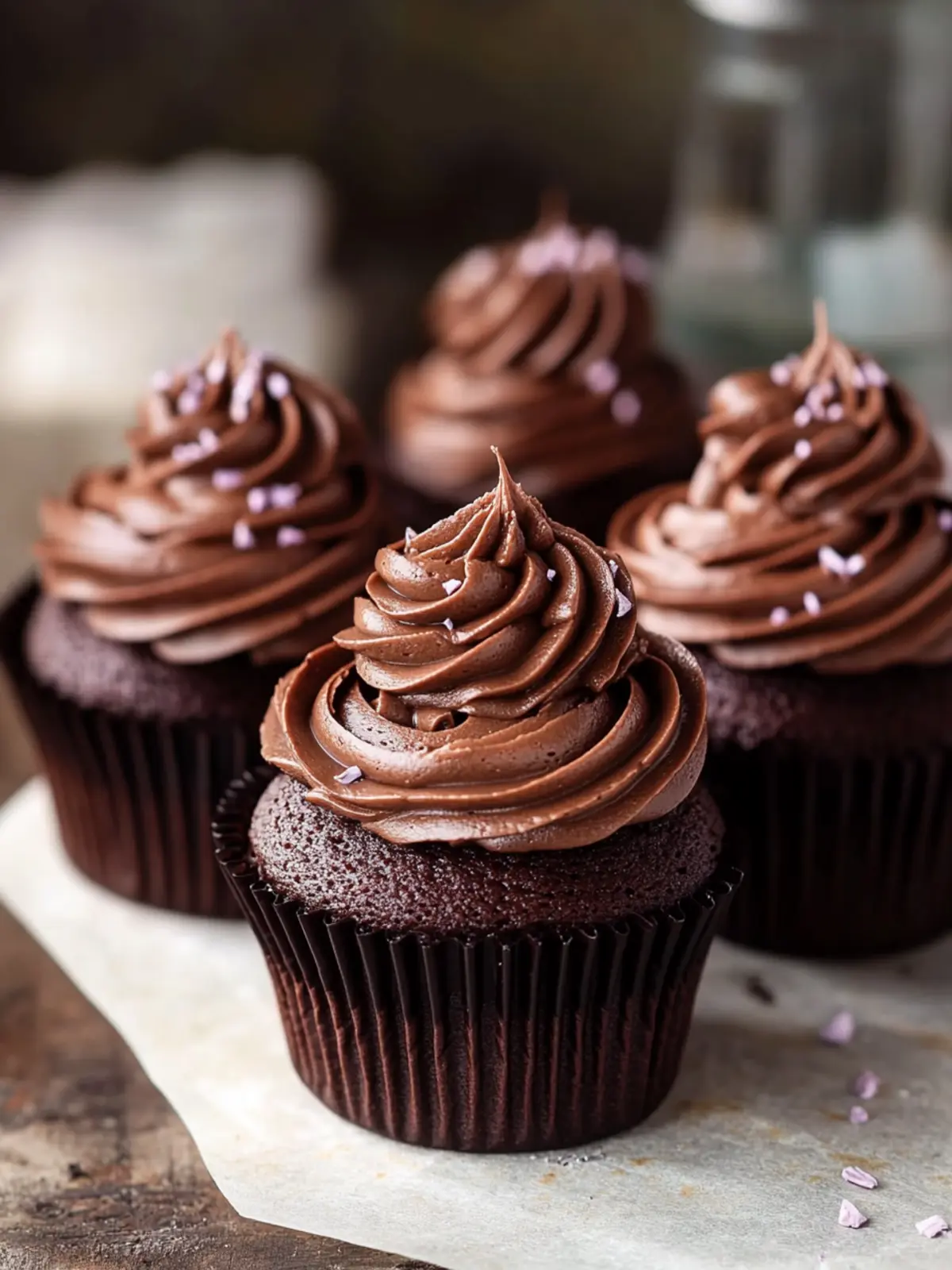 Perfekte Schokoladen-Muffins