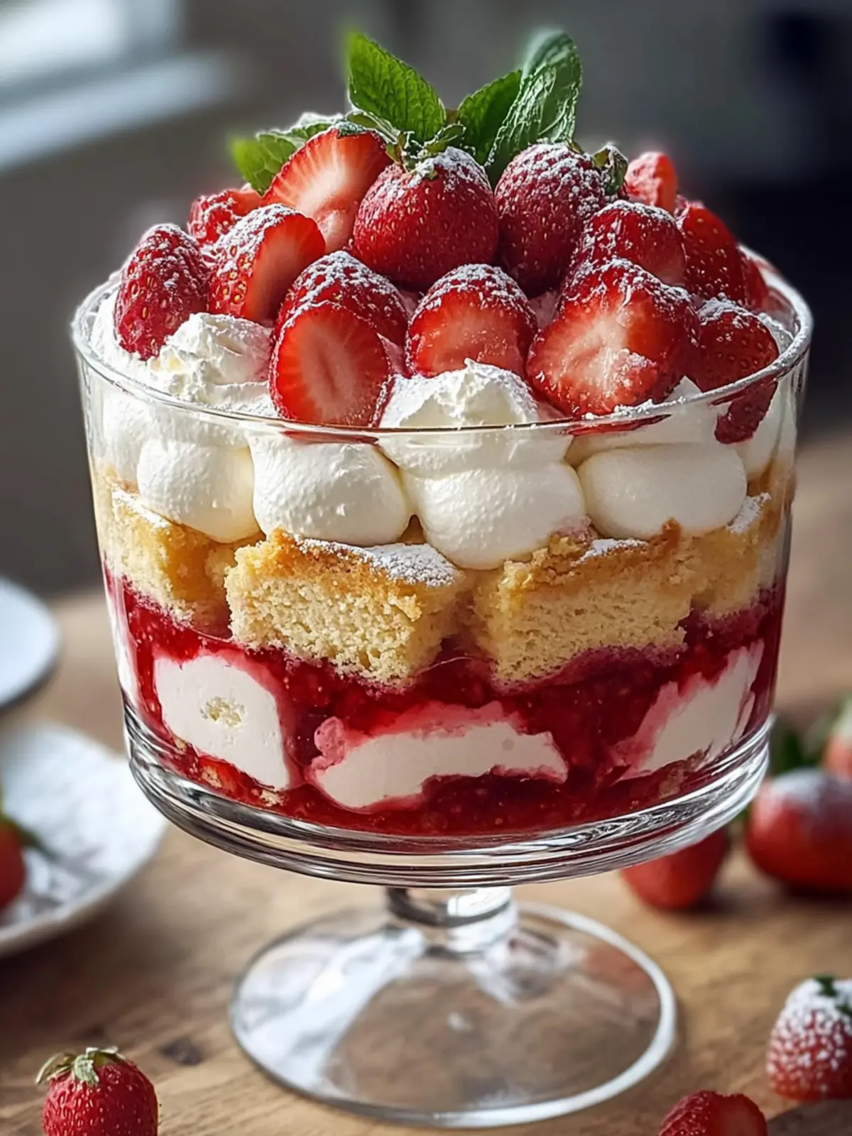 Erdbeertorte Trifle