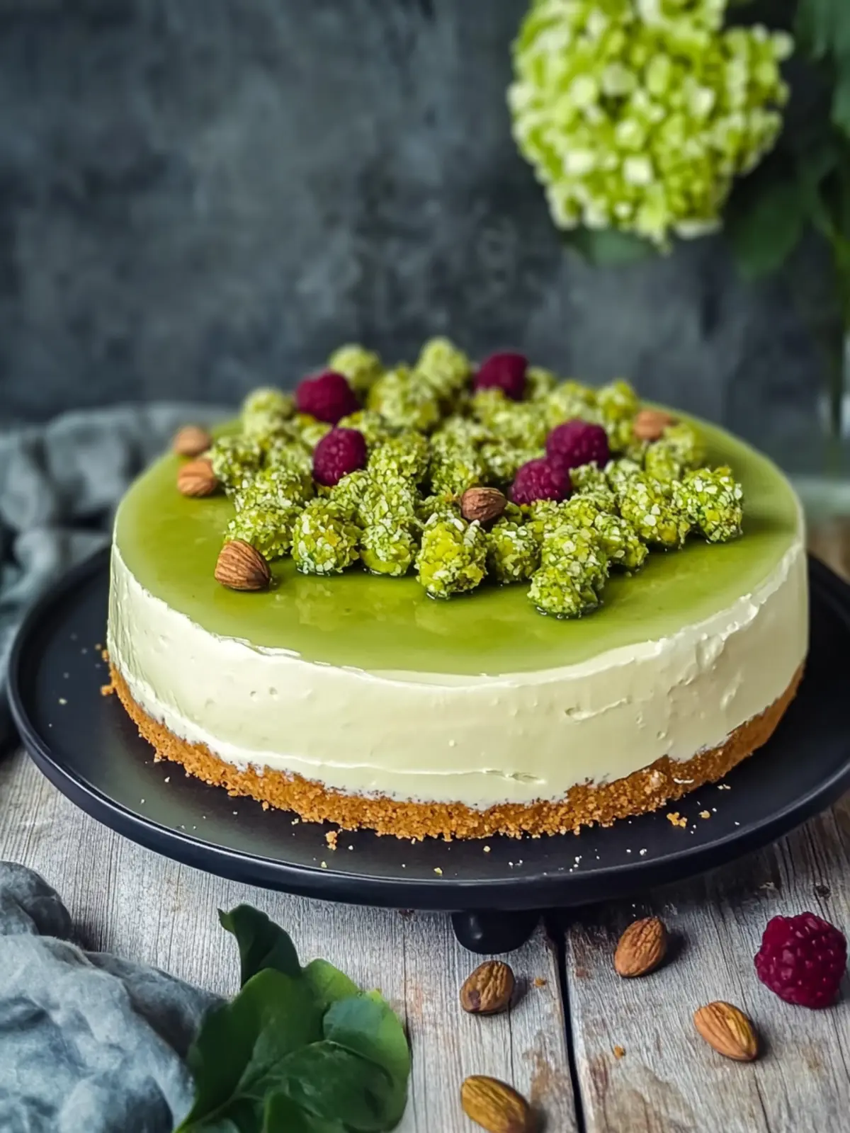 Pistazienkäsekuchen