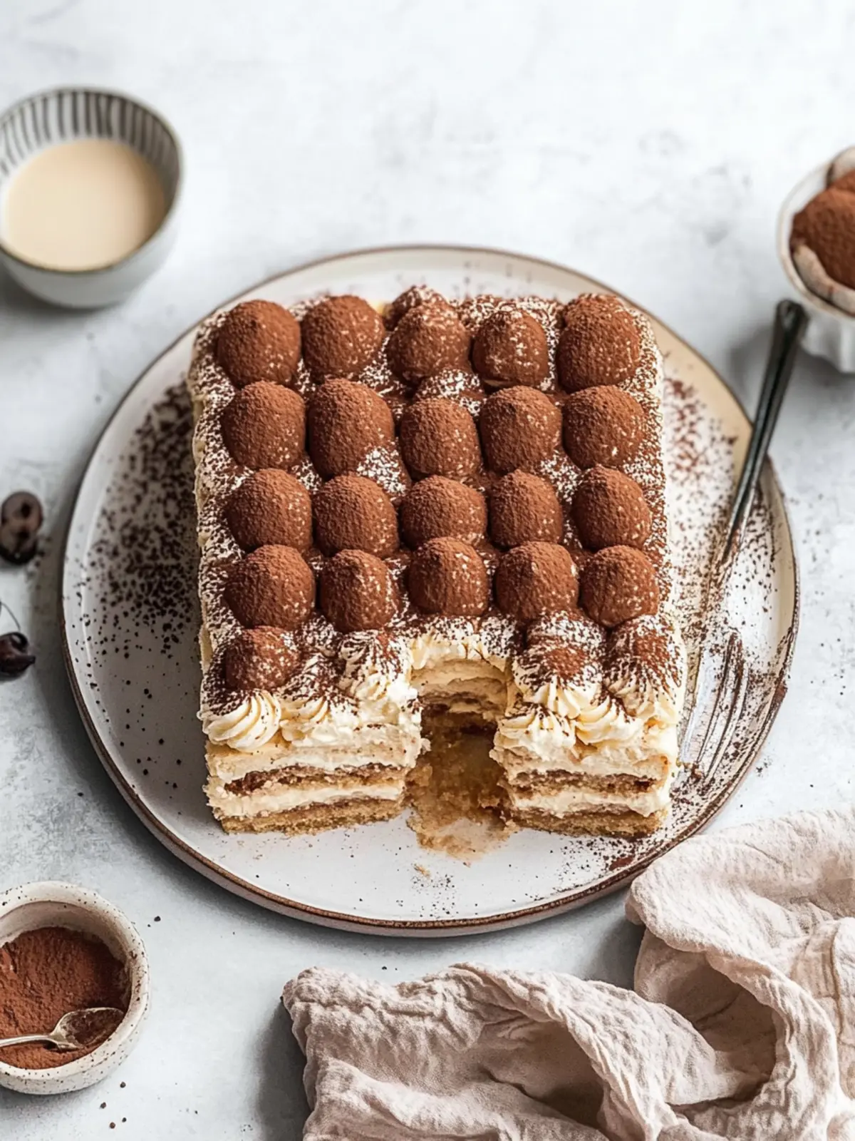 Tiramisu Blechkuchen