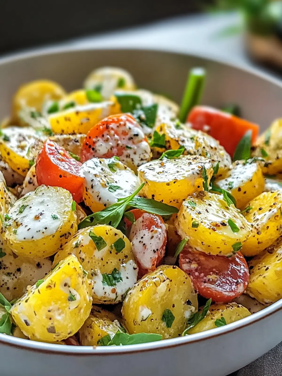 Knuspriger Kartoffelsalat für dein perfektes BBQ