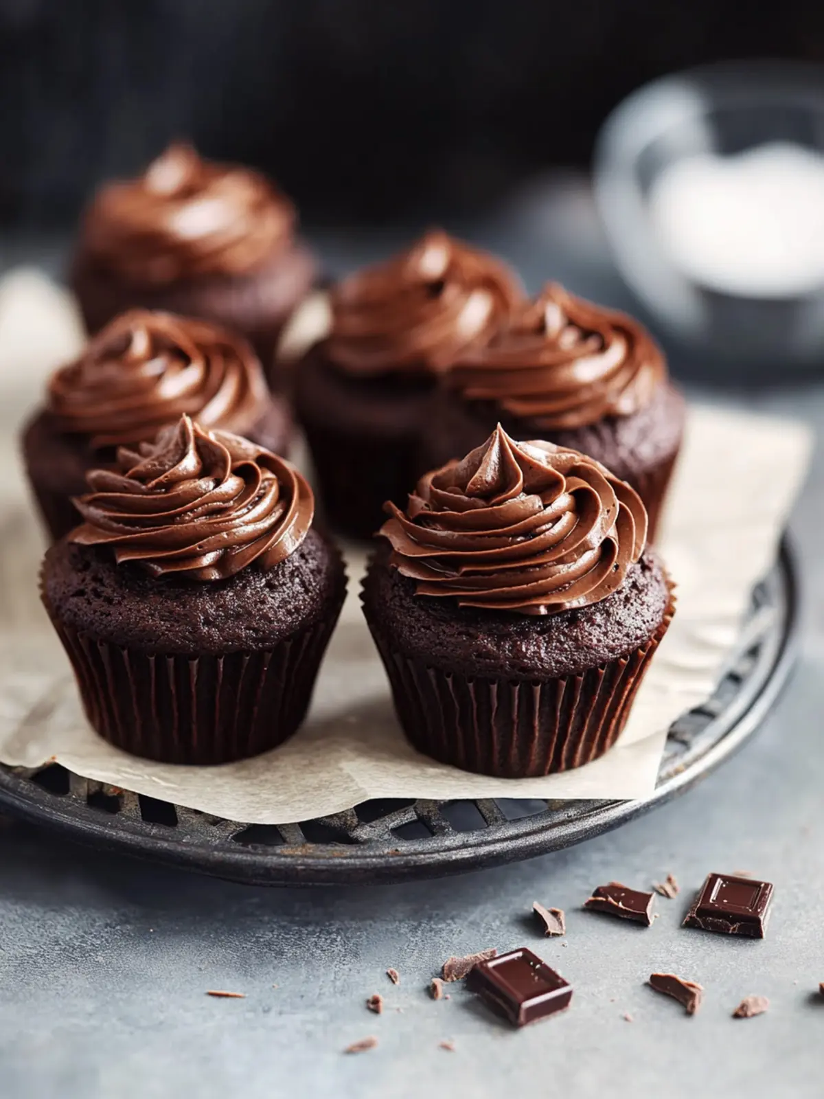 Perfekte Schokoladen-Muffins