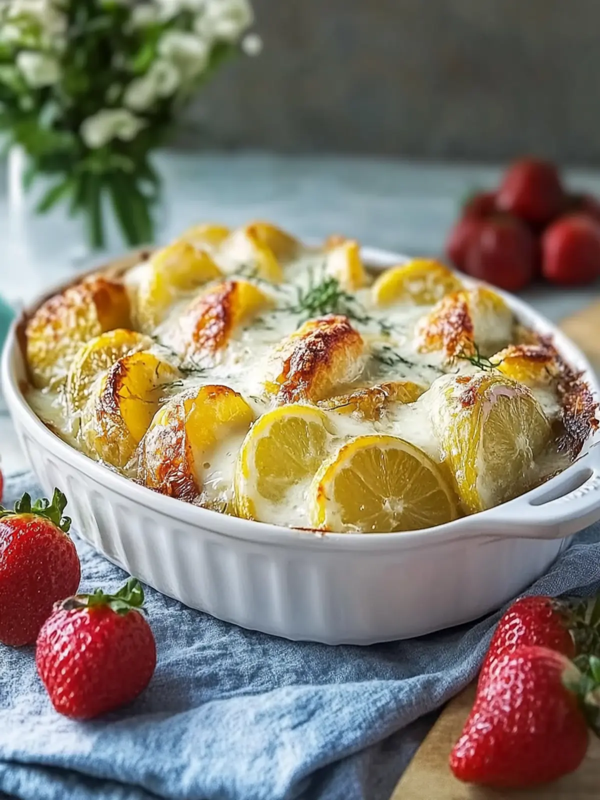 Zwiebelcremehähnchen