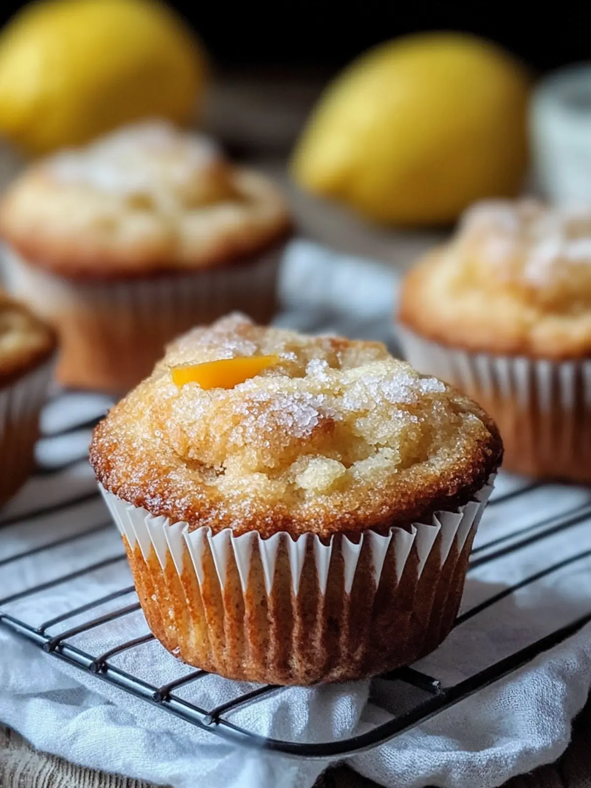 Wunderbare Nektarinenmuffins