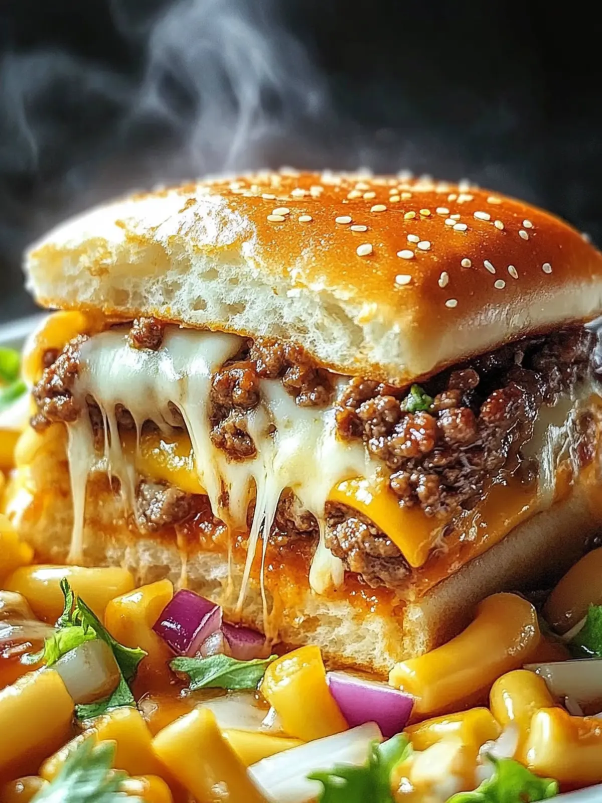 Big Mac Nudelauflauf mit Kult-Dressing