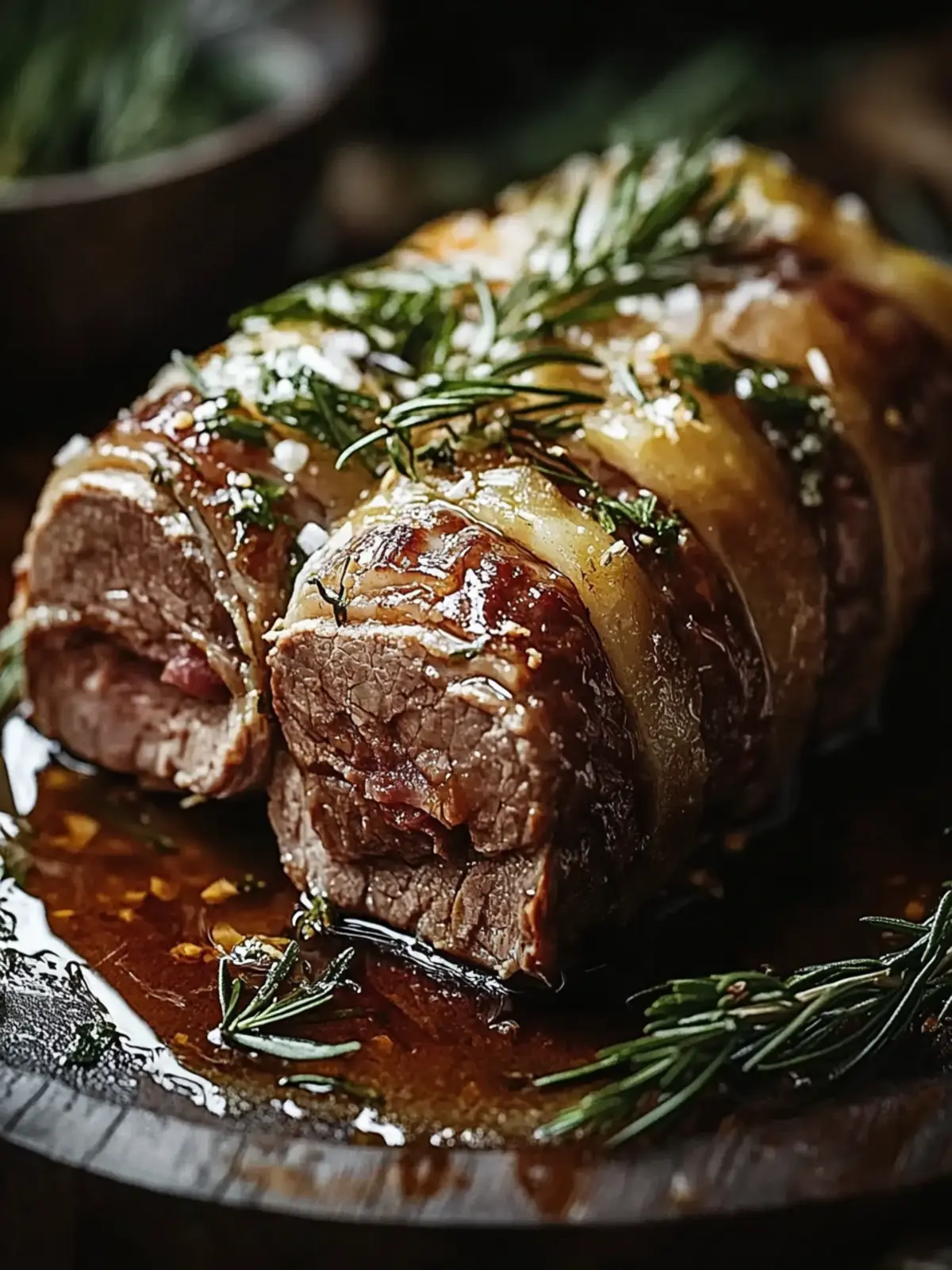 Schlemmende deutsche Rinderrouladen