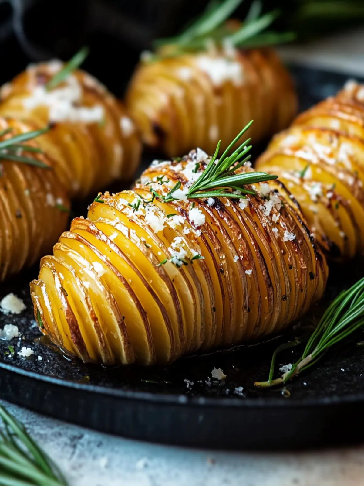 Hasselback Kartoffeln