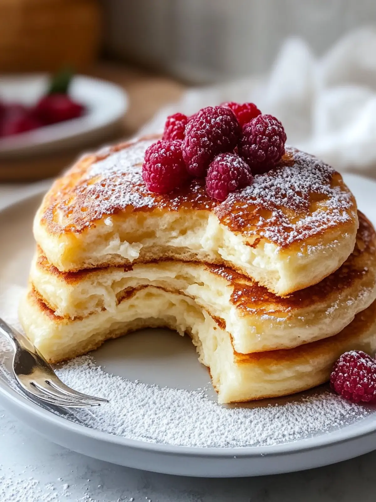 Fluffige Quarkpfannkuchen ohne Mehl