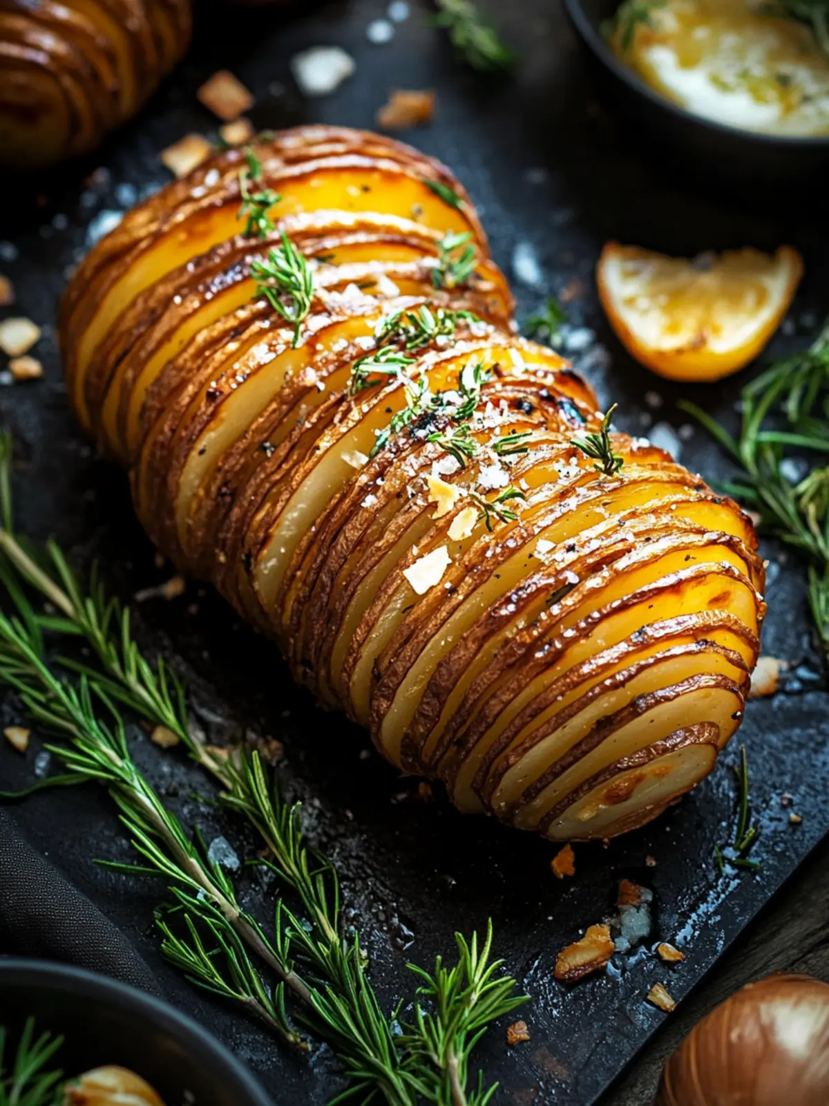 Hasselback Kartoffeln