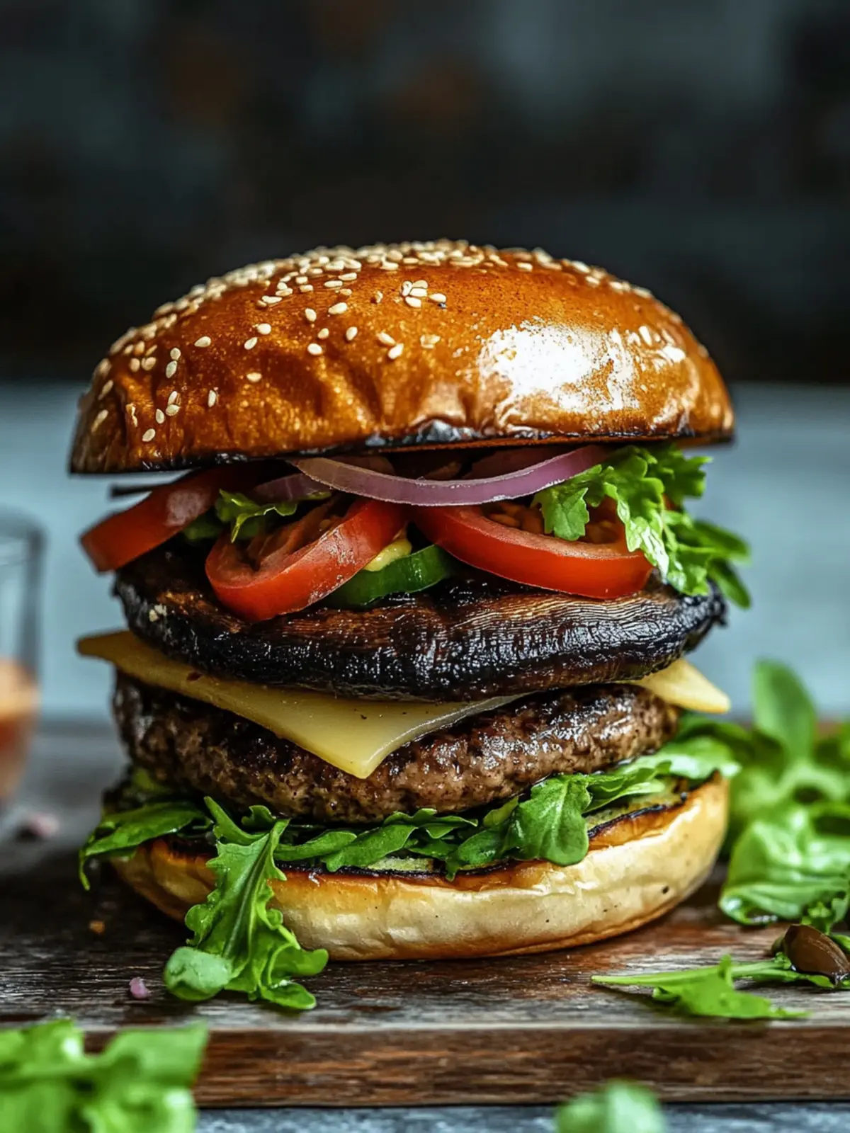 Portobello-Pilz-Burger