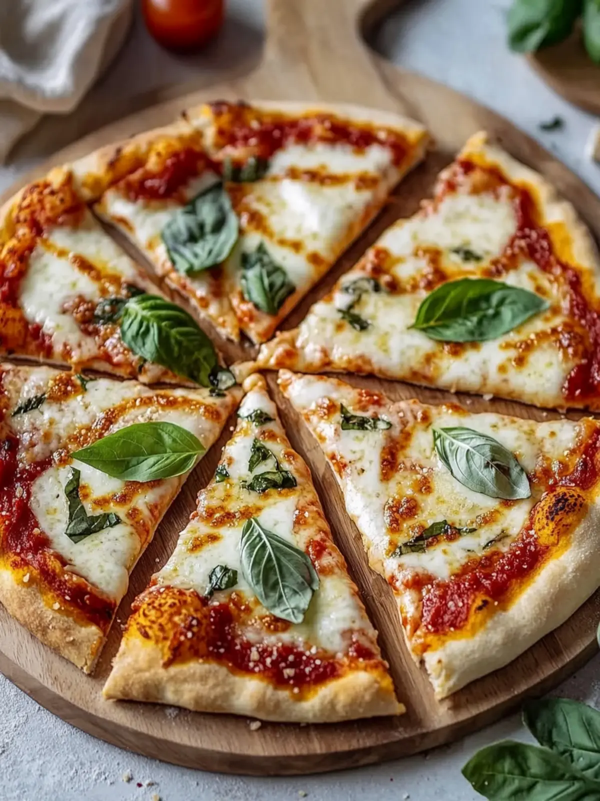 Pizzastangen aus Pizzateig