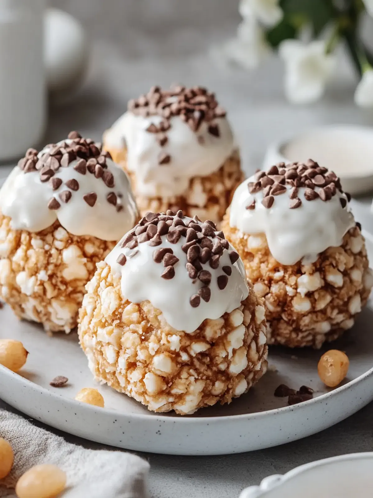 Reis-Krispie-Oster-Eier