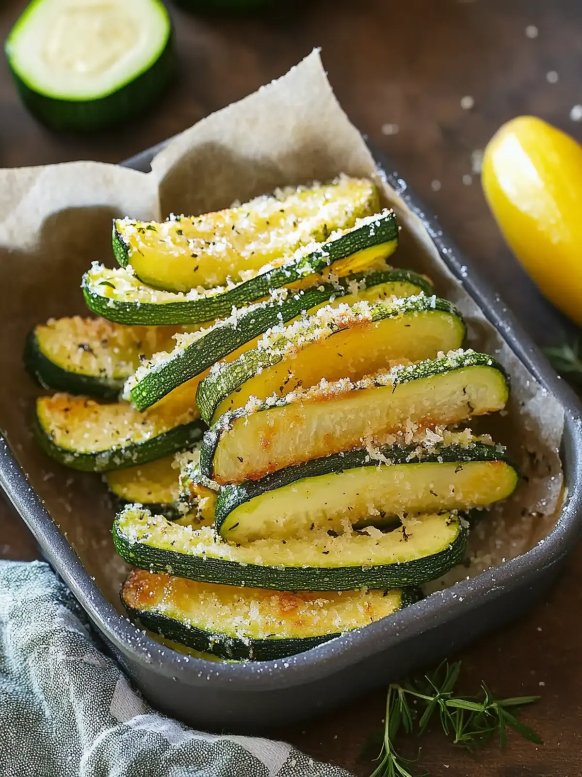 Crispy Zucchini-Stäbchen