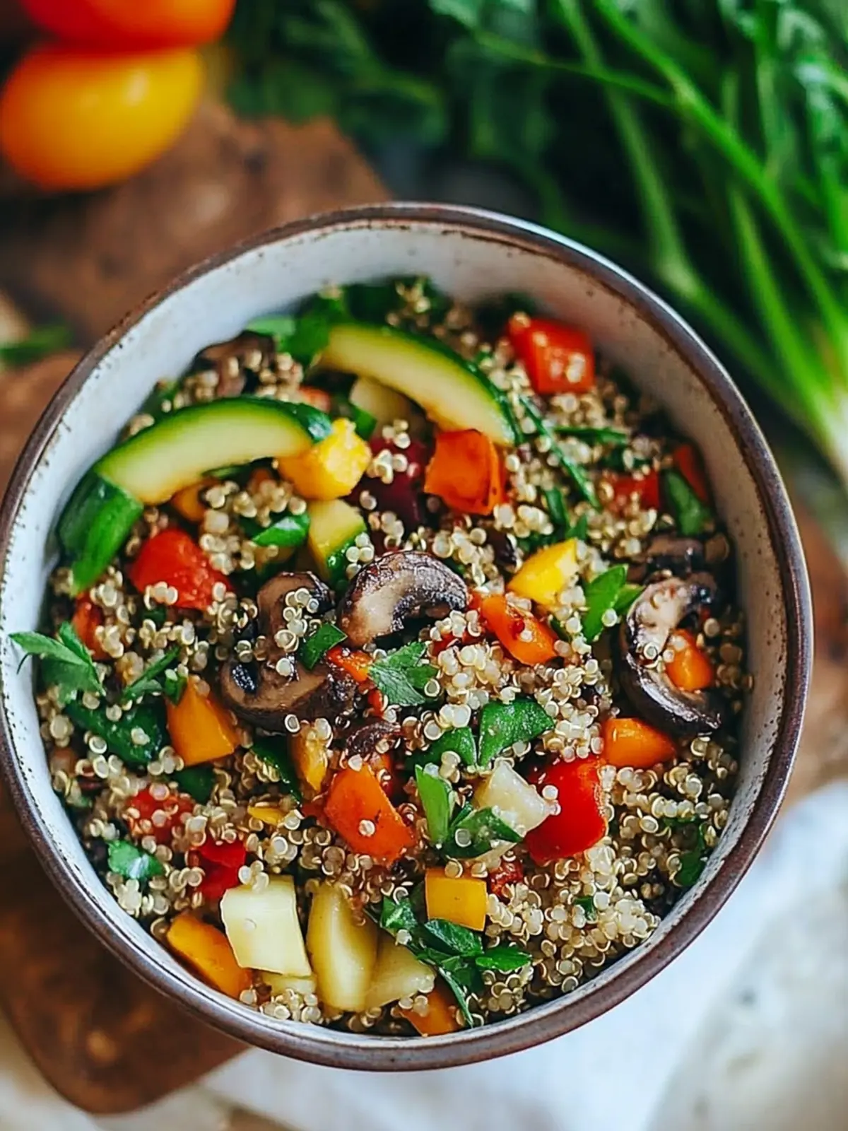 Quinoa mit Gemüse
