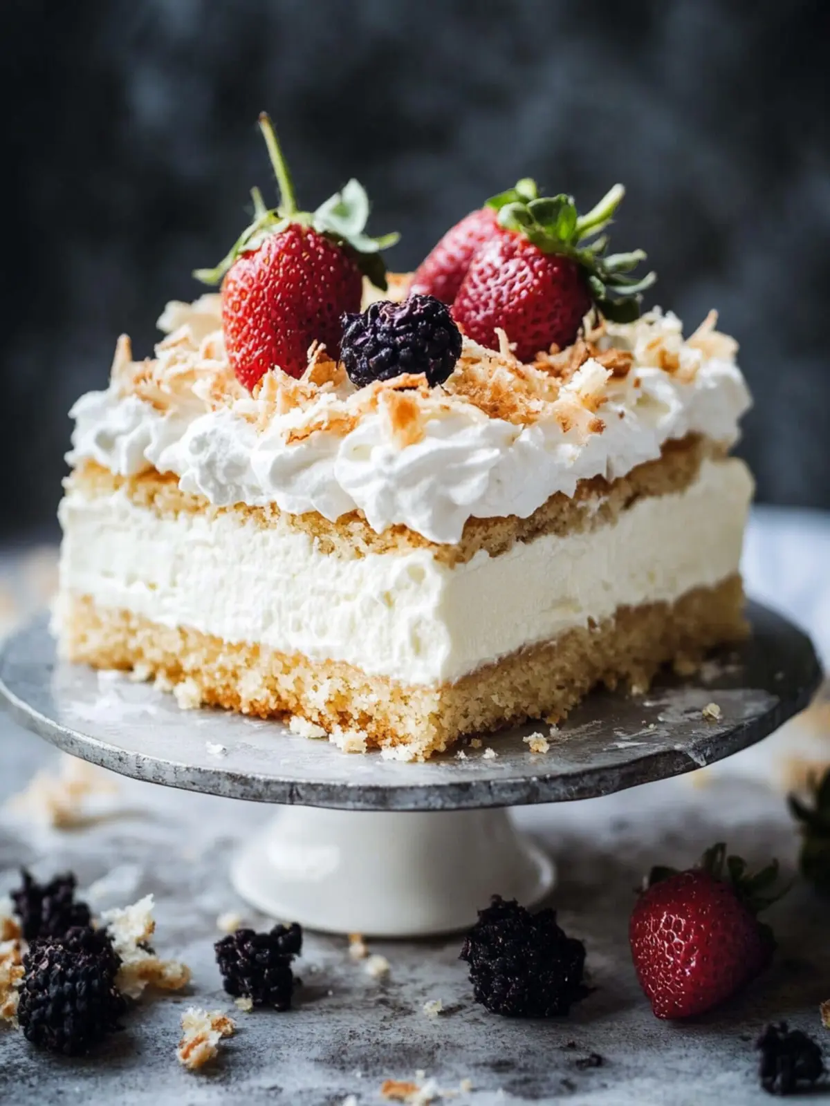 Buttermilch Kokosnuss Kuchen Tasse Kuchen