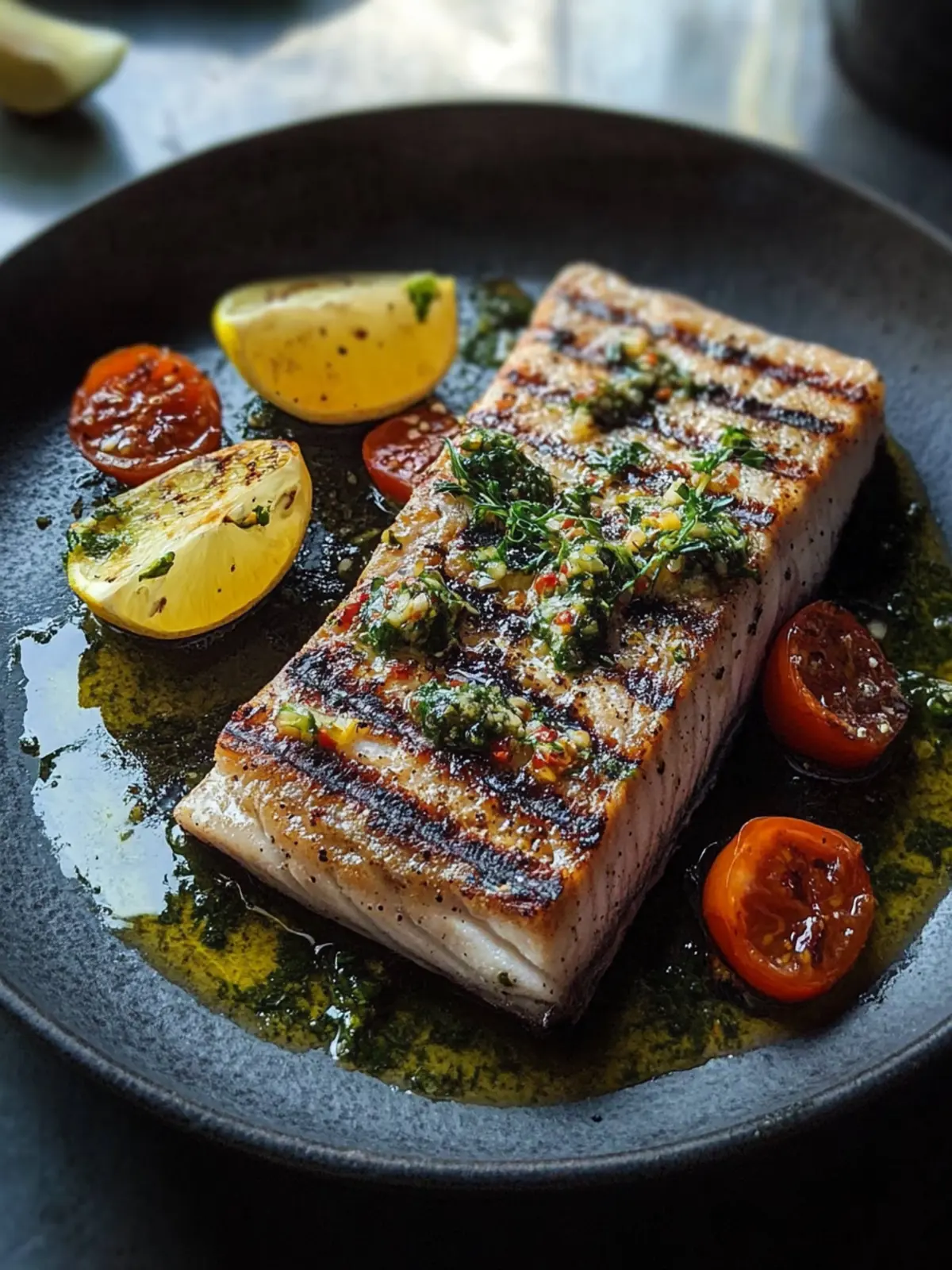 gegrillter Thunfisch