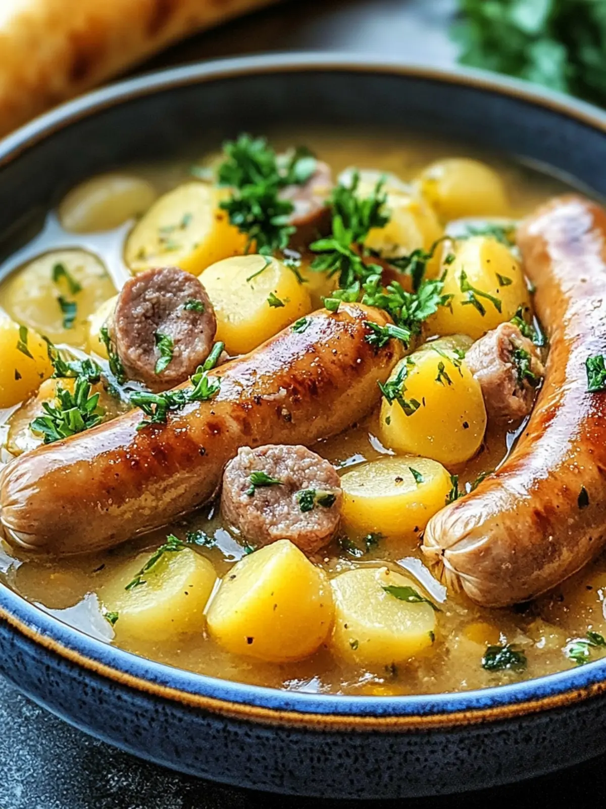 Kartoffel- und Wurst-Eintopf