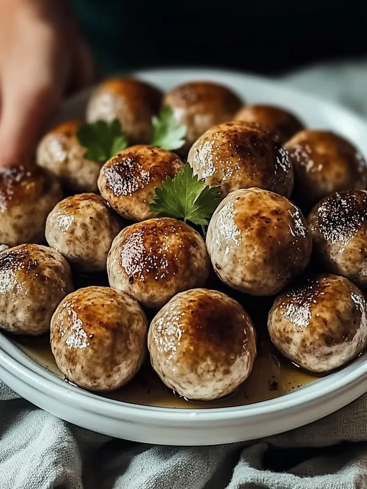 Gesunde vegane Pilzfrikadellen