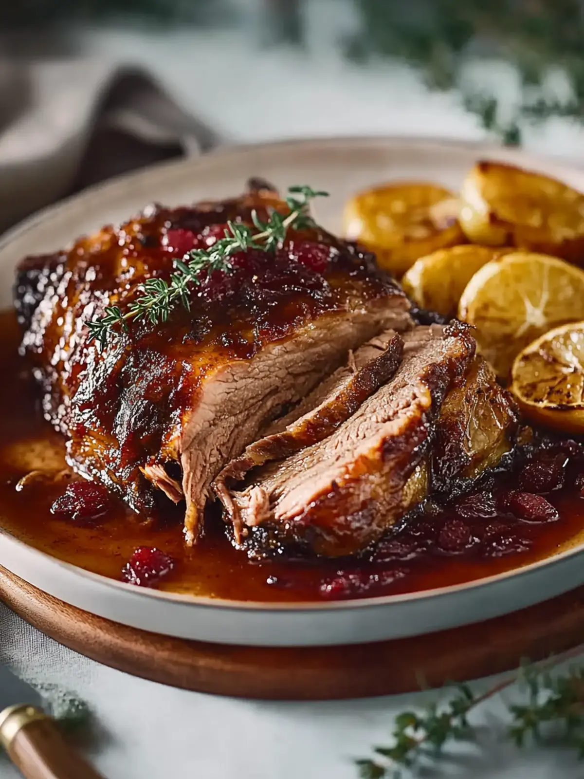 Traditioneller Sauerbraten