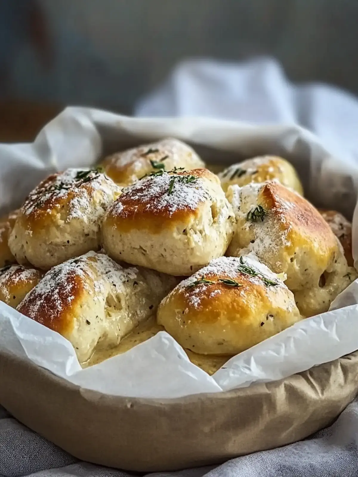 Hühnchen und Knödel