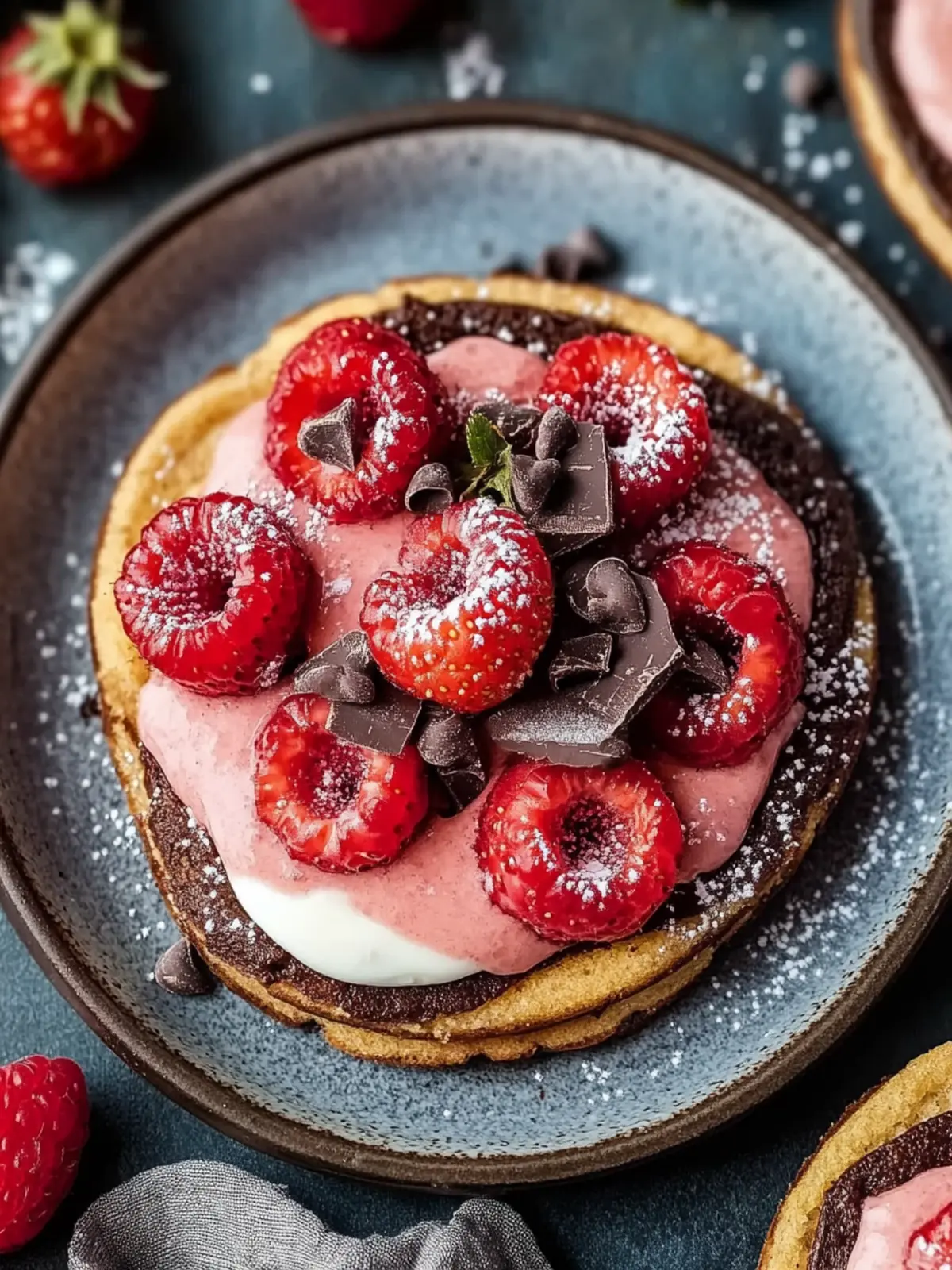 Erdbeer Schokoladen Cookies