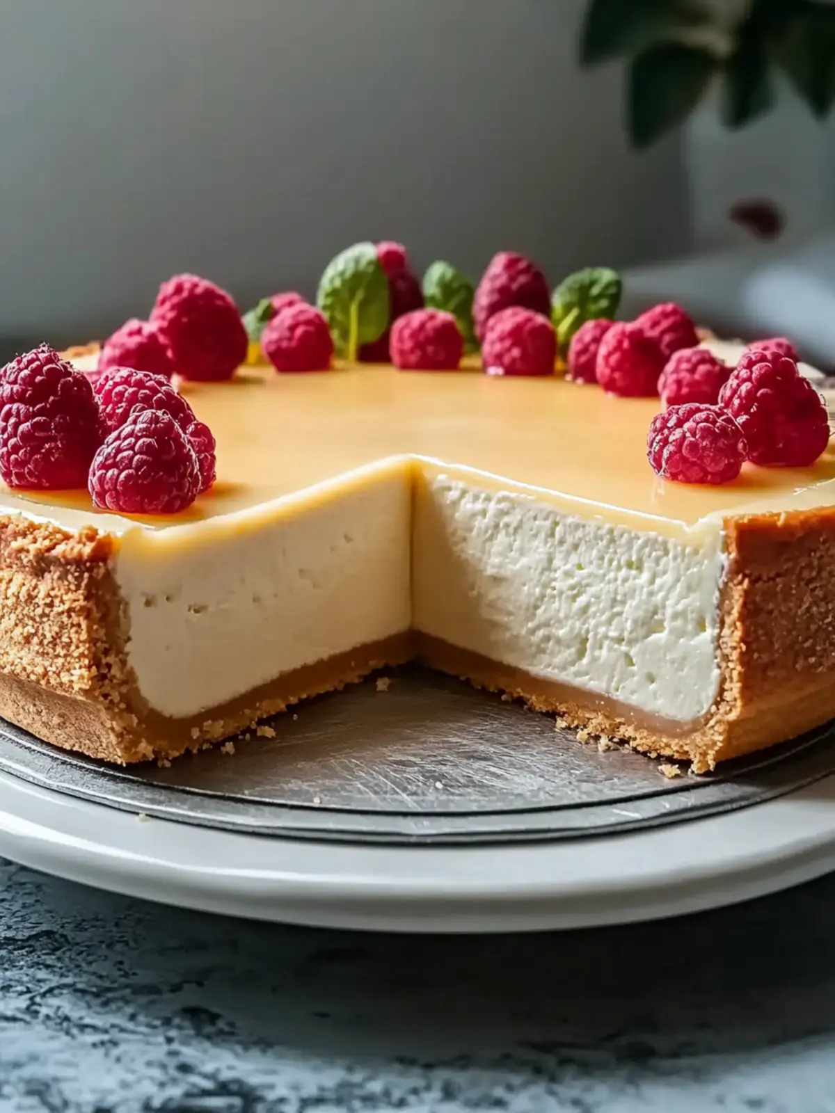 Cremiger New Yorker Käsekuchen