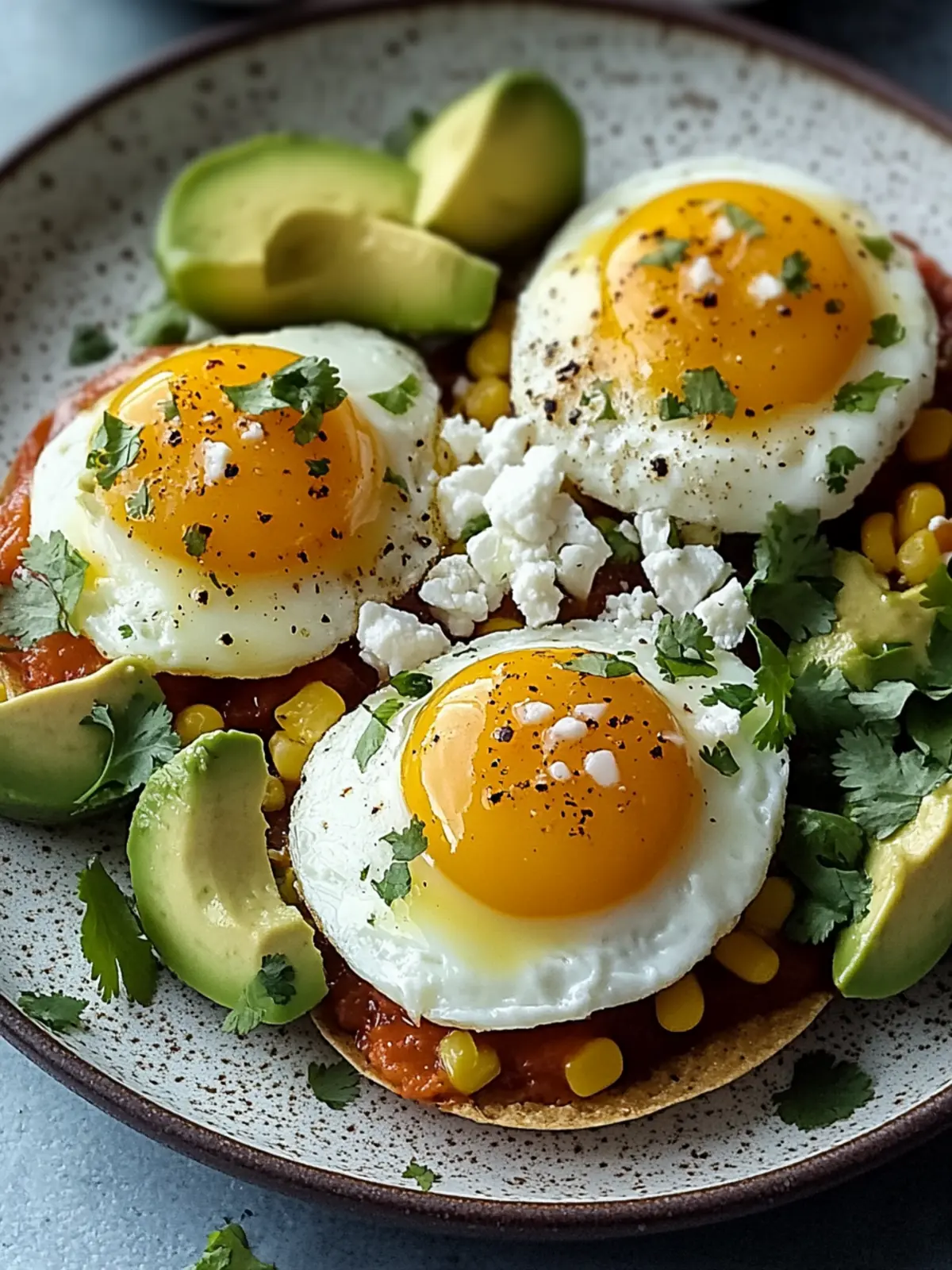 Köstliche mexikanische Eier