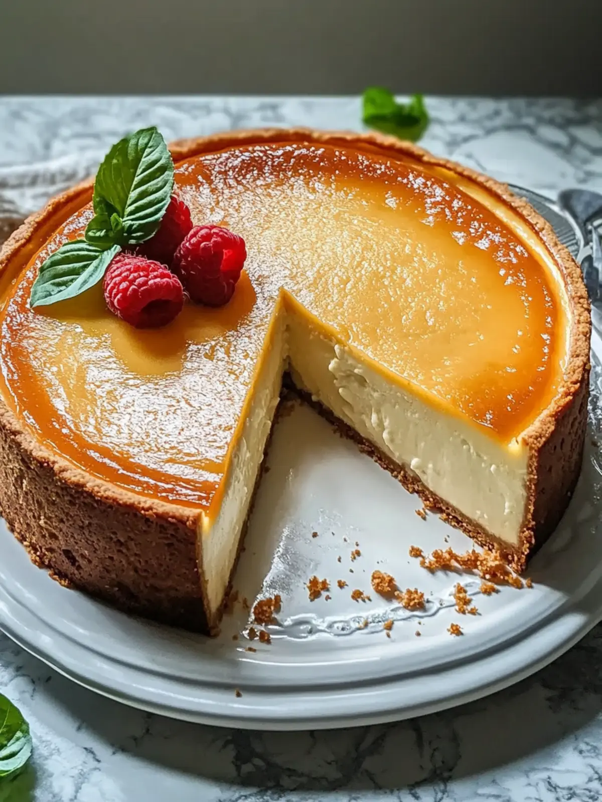 Cremiger New Yorker Käsekuchen