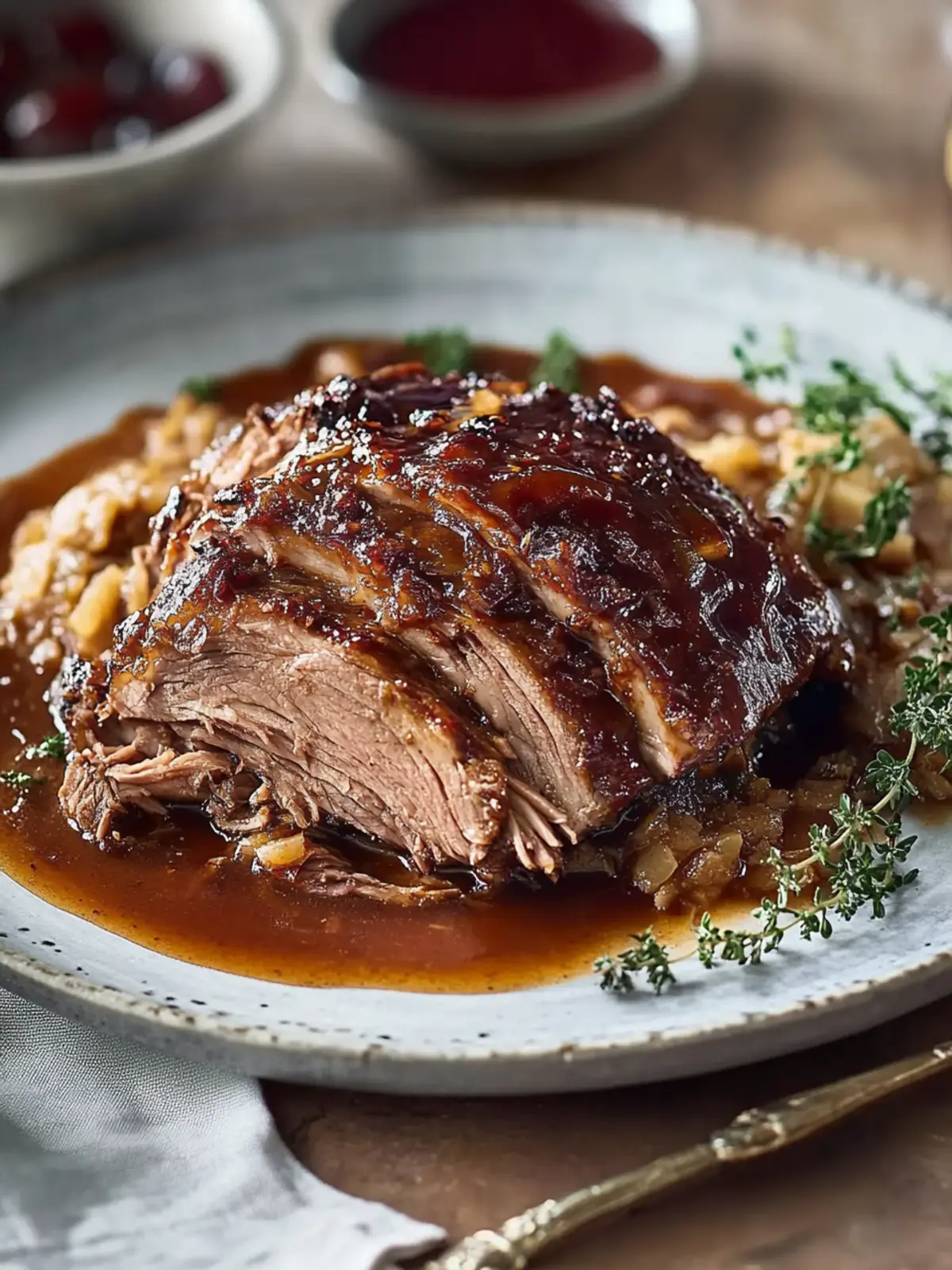 Traditioneller Sauerbraten