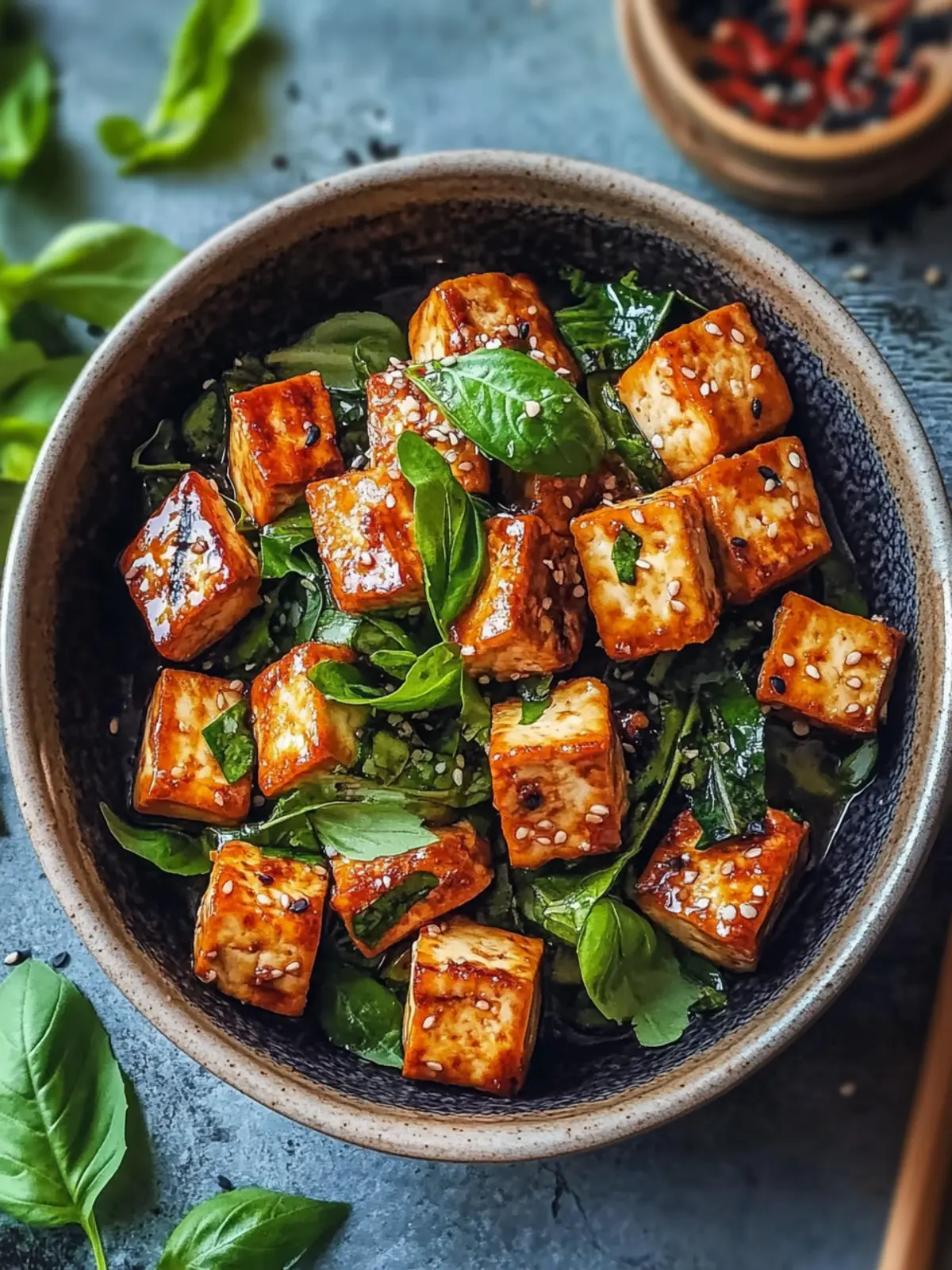 Wie man perfekt knusprigen gebackenen Tofu zubereitet