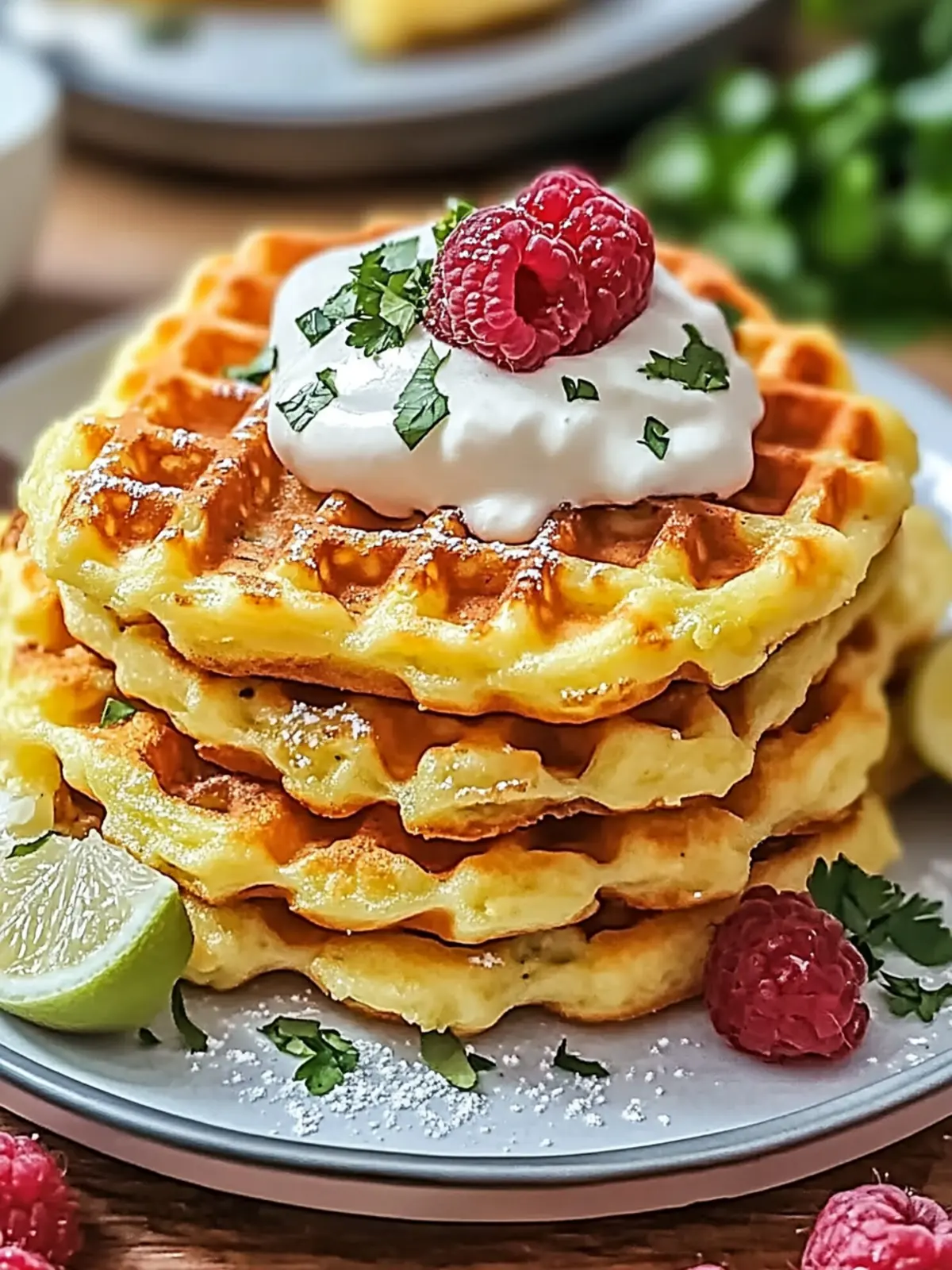 Knusprige Rösti-Waffeln für ein schnelles Frühstück