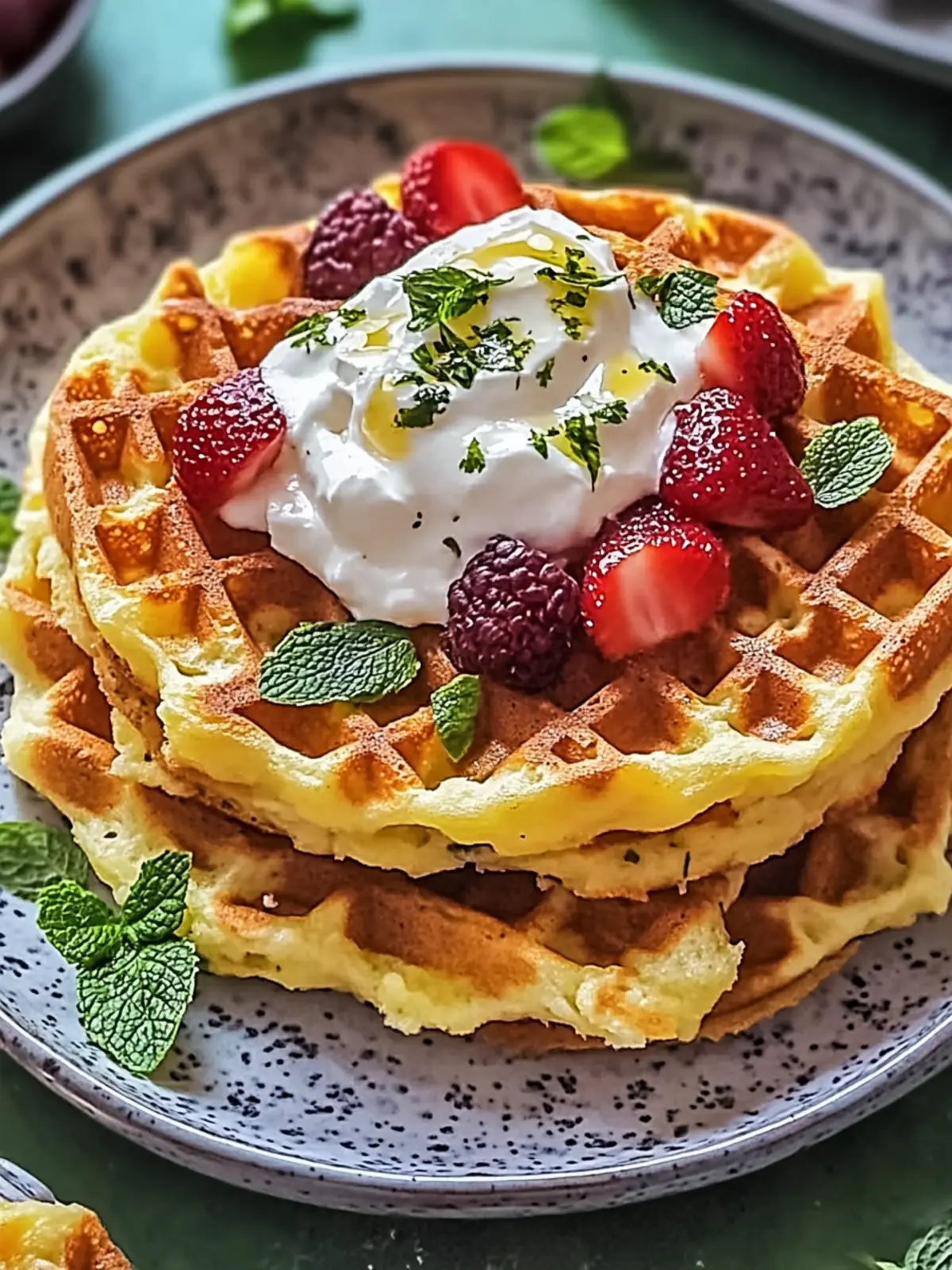 Knusprige Rösti-Waffeln für ein schnelles Frühstück
