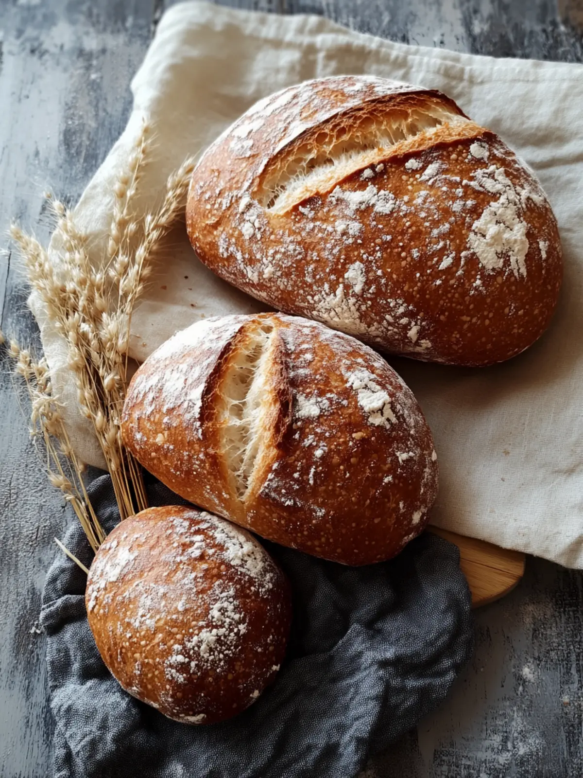 Fluffiges Knuspriges Salzbrot