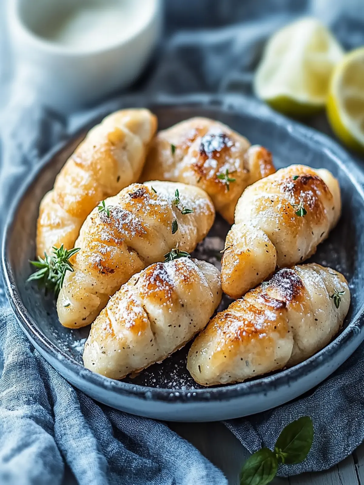 Genießen Sie saftige luftgebackene Hähnchenbrust