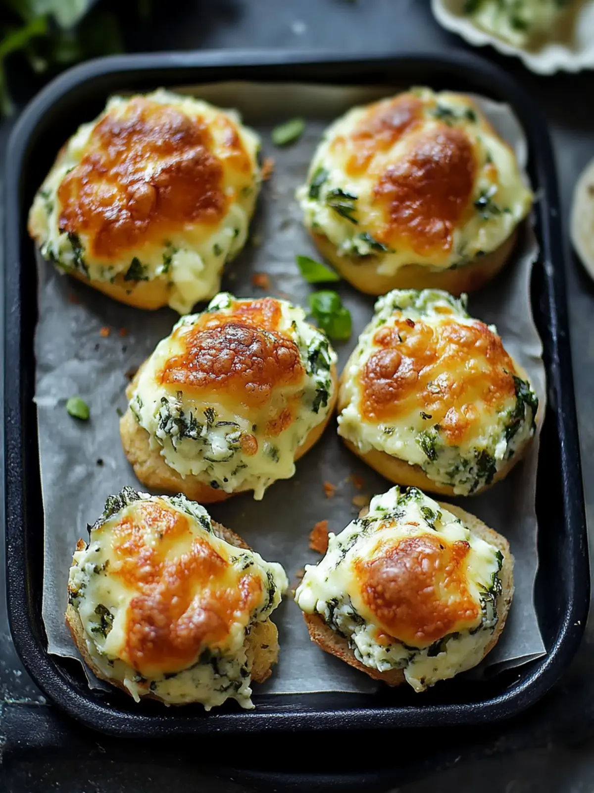 Käse-Lauch-Bällchen