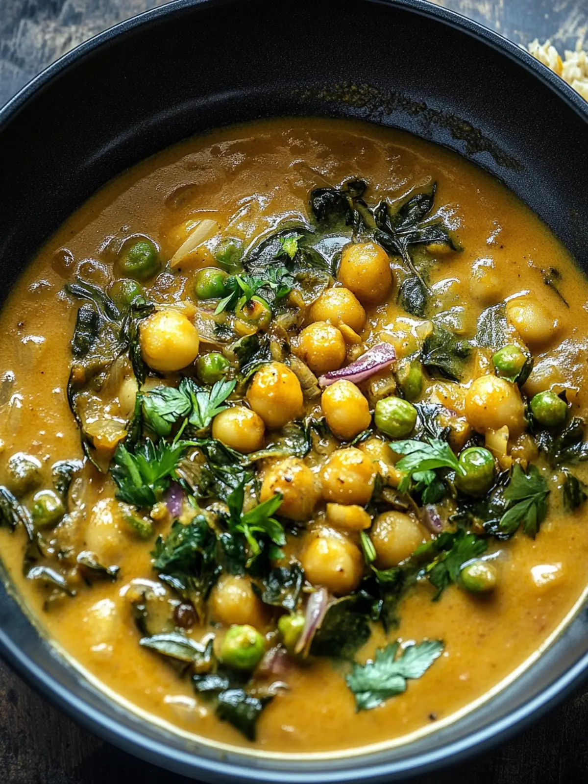 Rosenkohl-Curry mit Kichererbsen