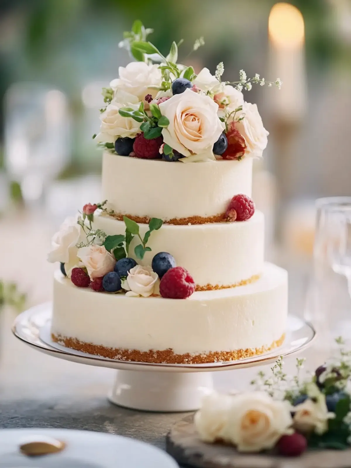 Einzigartige Käsekuchen Hochzeitstorte Ideen