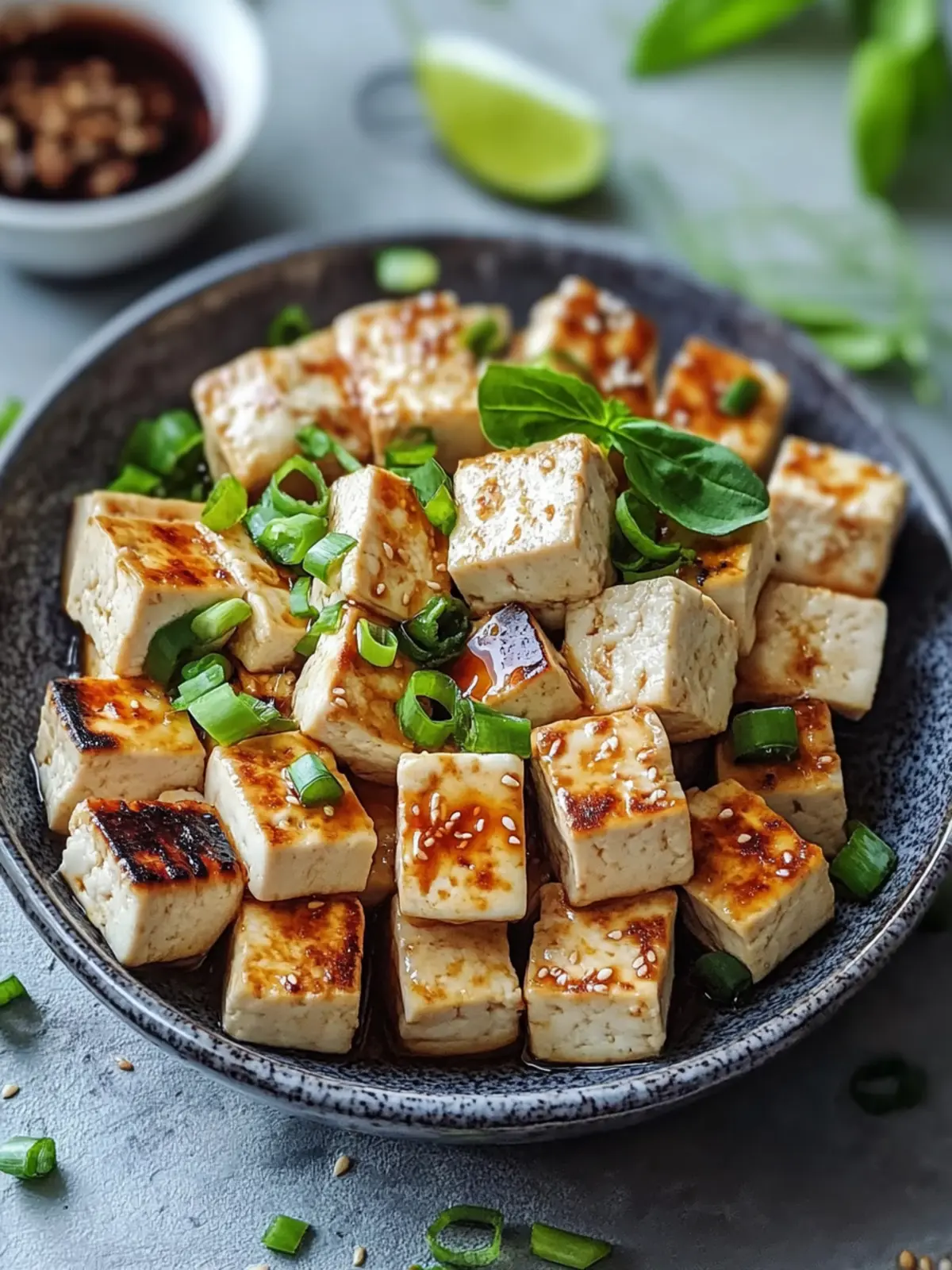 Wie man perfekt knusprigen gebackenen Tofu zubereitet